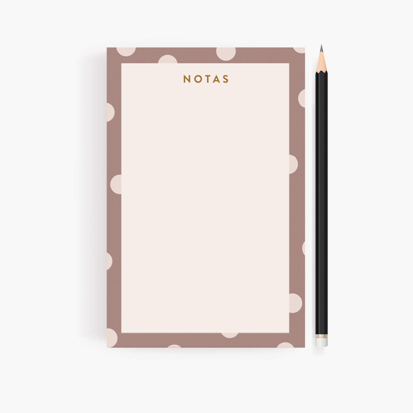 Bloc de notas. Mocca.