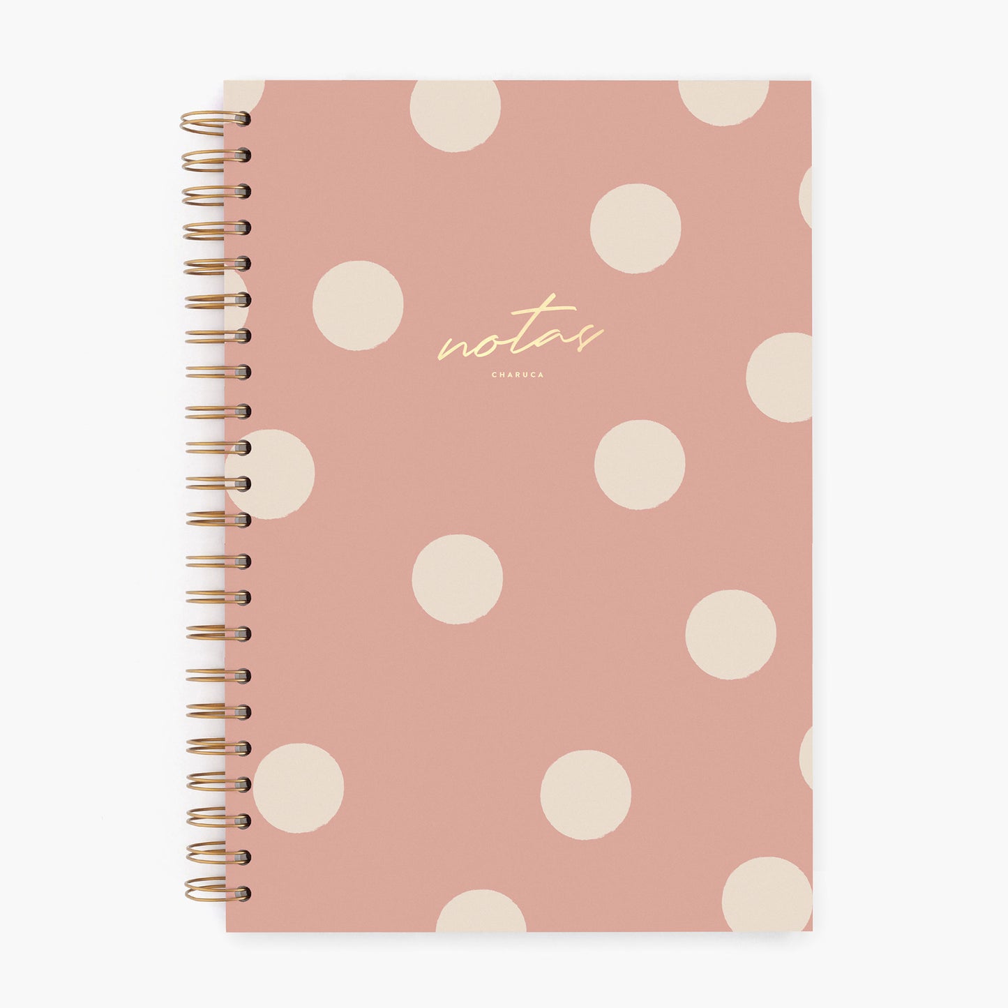 Cuaderno grande. Dusty pink.