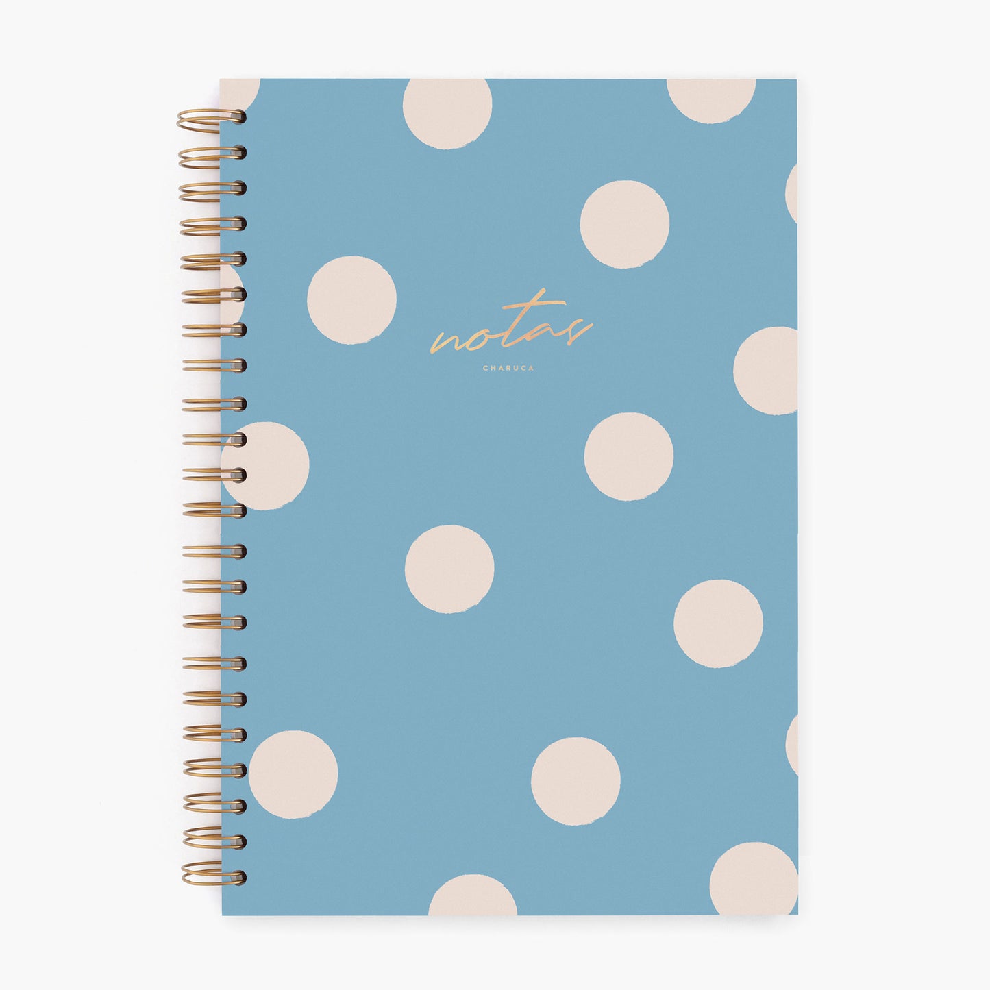 Cuaderno grande. Elegant blue.