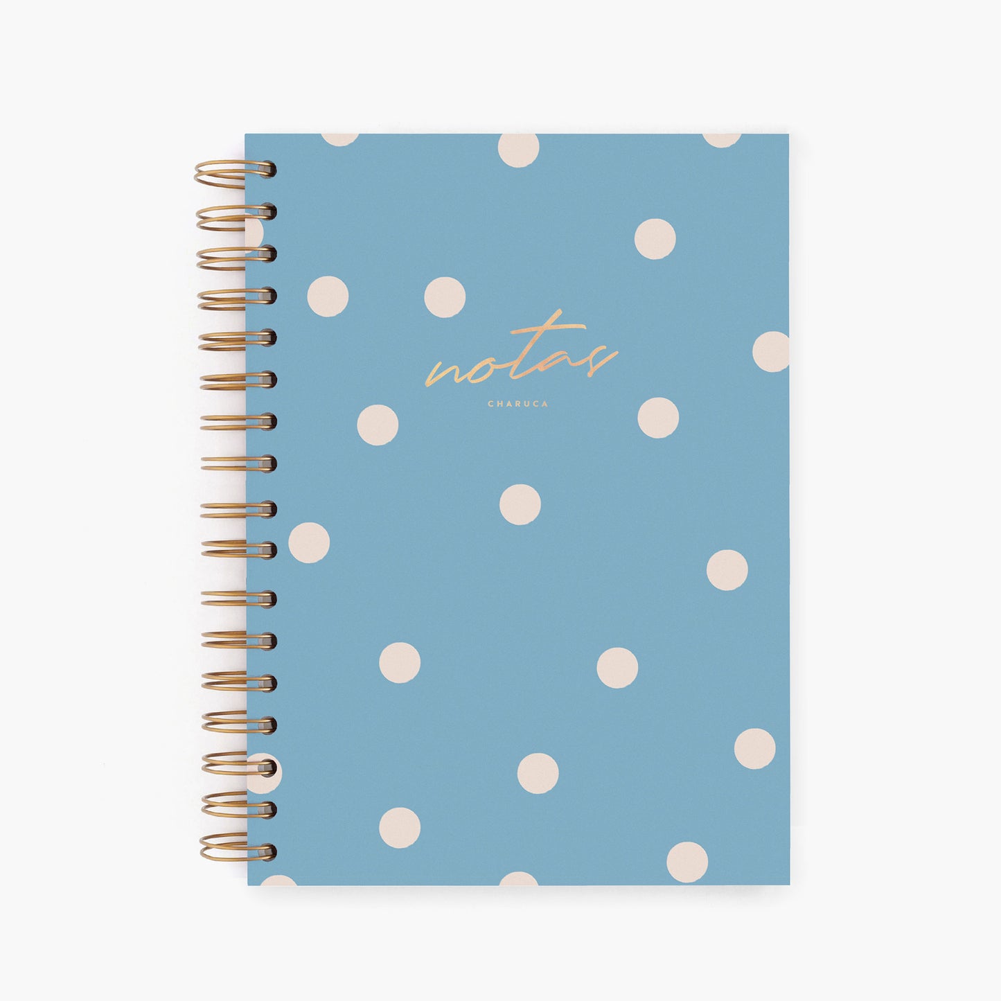 Cuaderno mediano. Elegant blue.