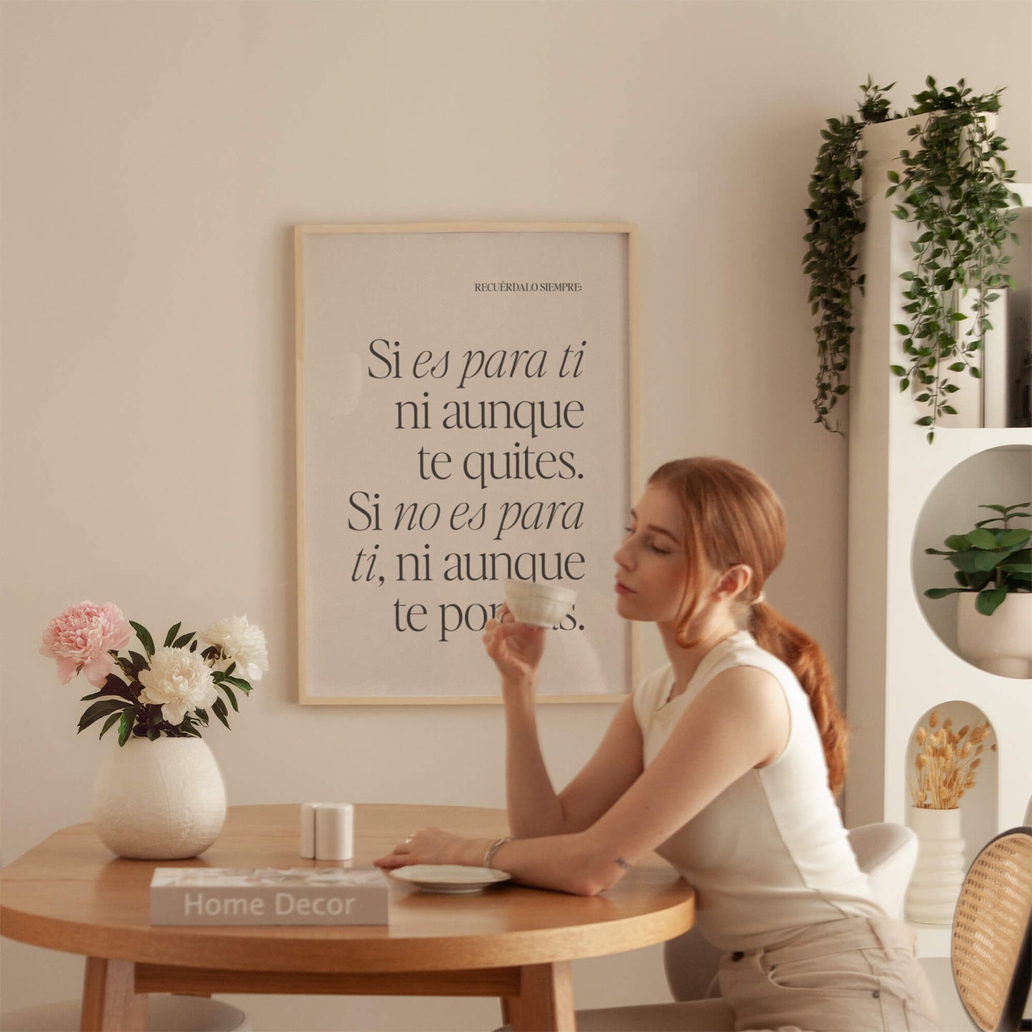 Ni aunque te quites. Póster.