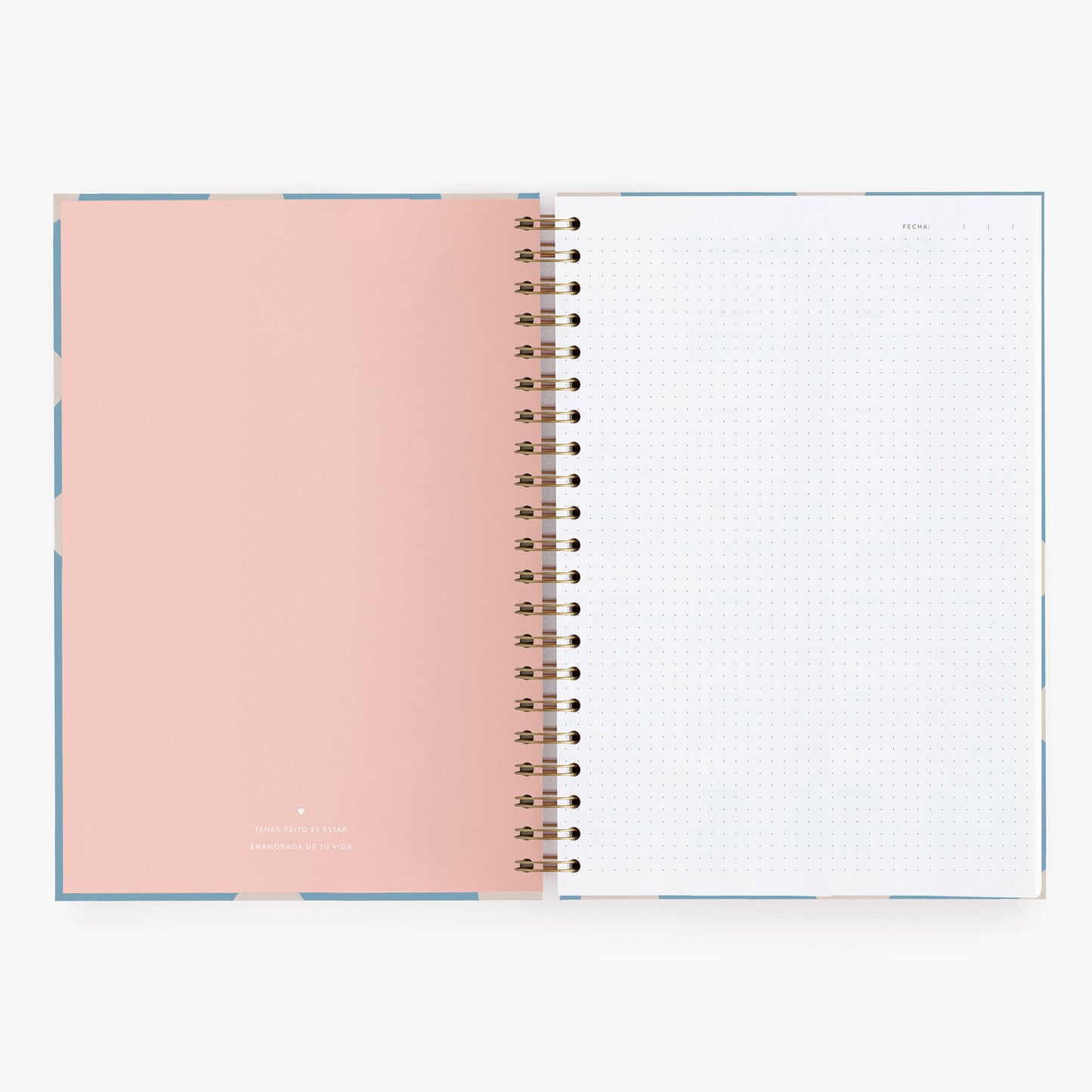 Cuaderno grande. Elegant blue.