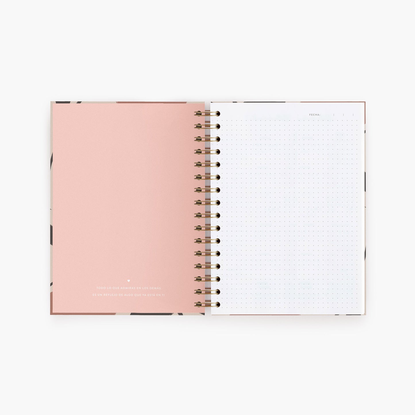 Cuaderno mediano. Vintage flowers.