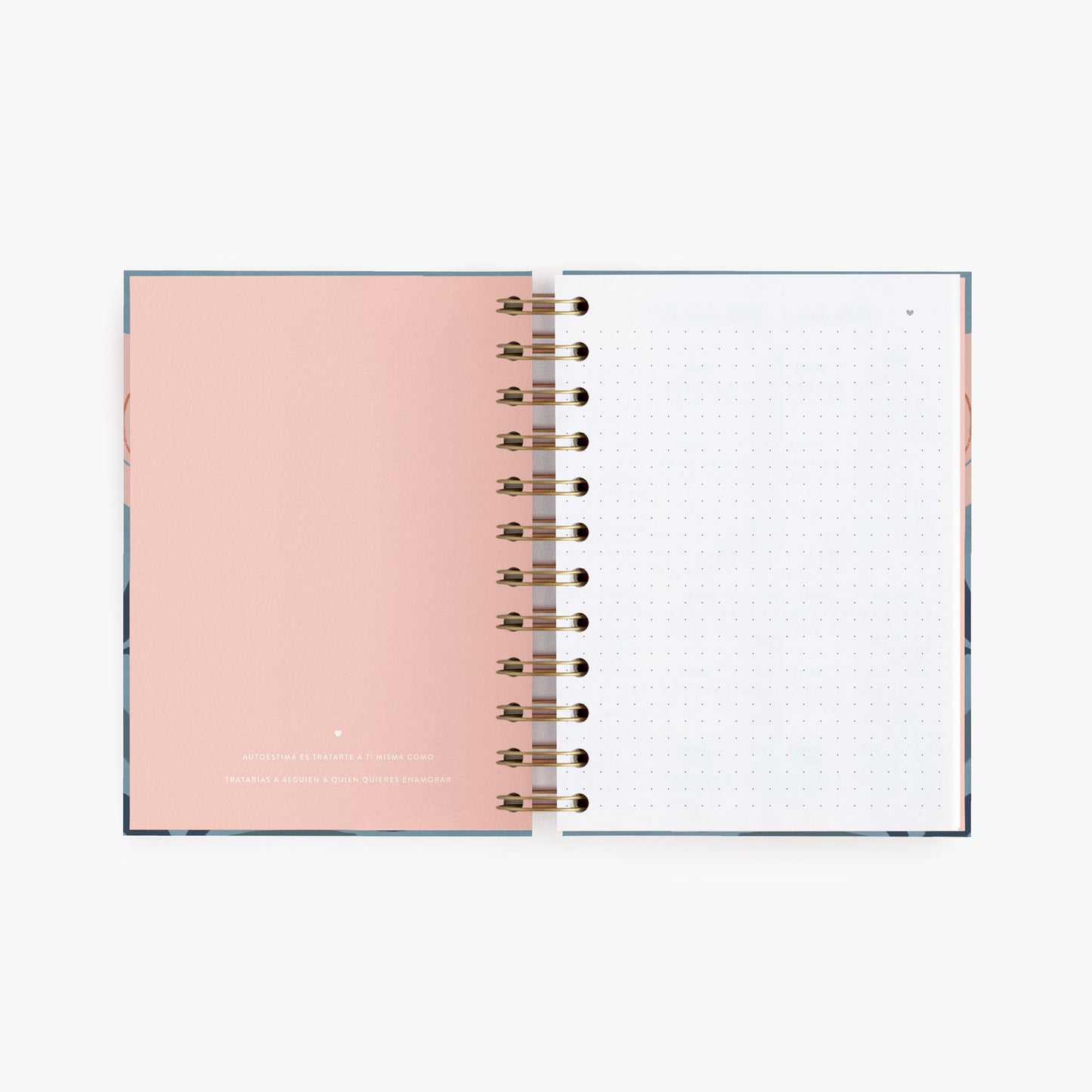 Cuaderno mini. Blue bloom.