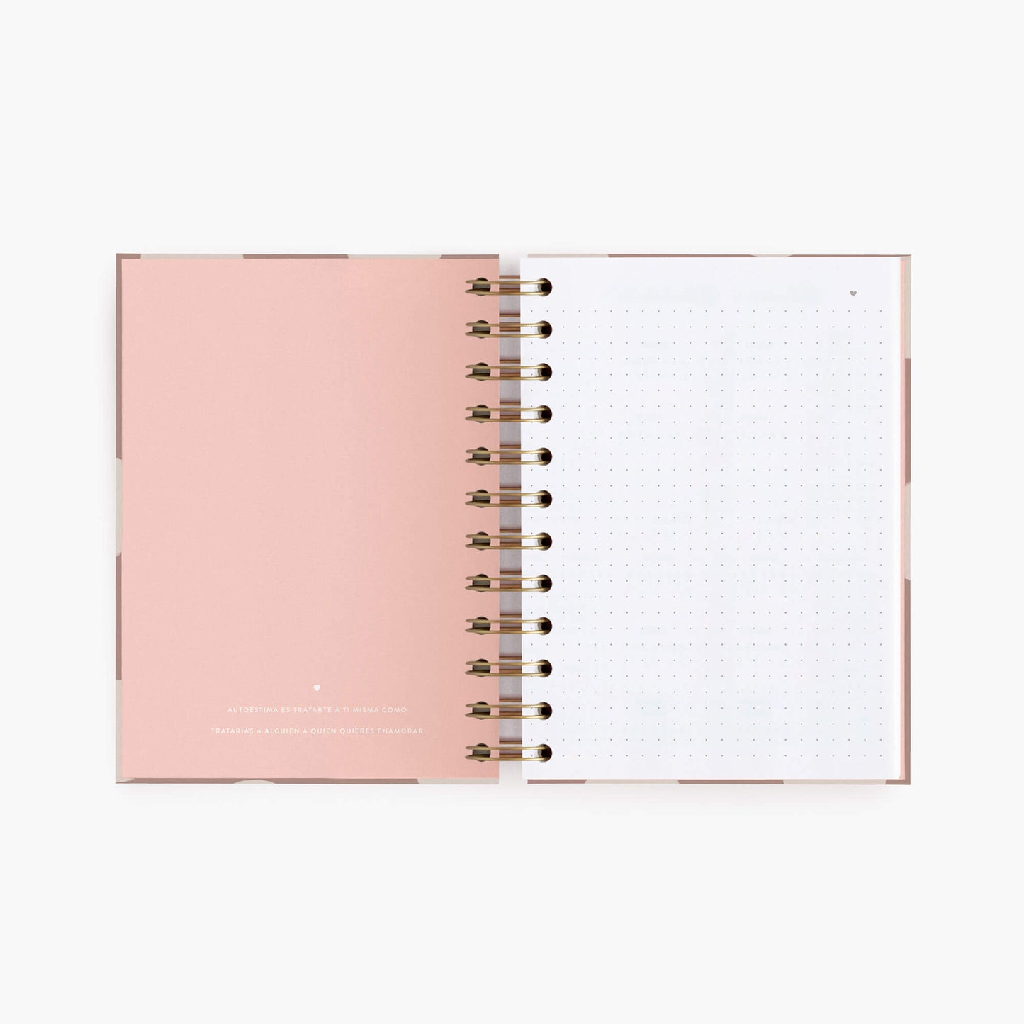 Cuaderno mini. Mocca.