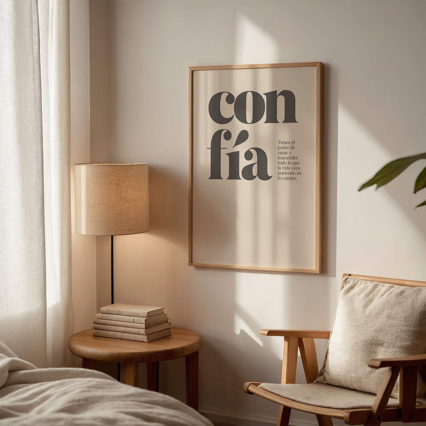 Confía. Póster.