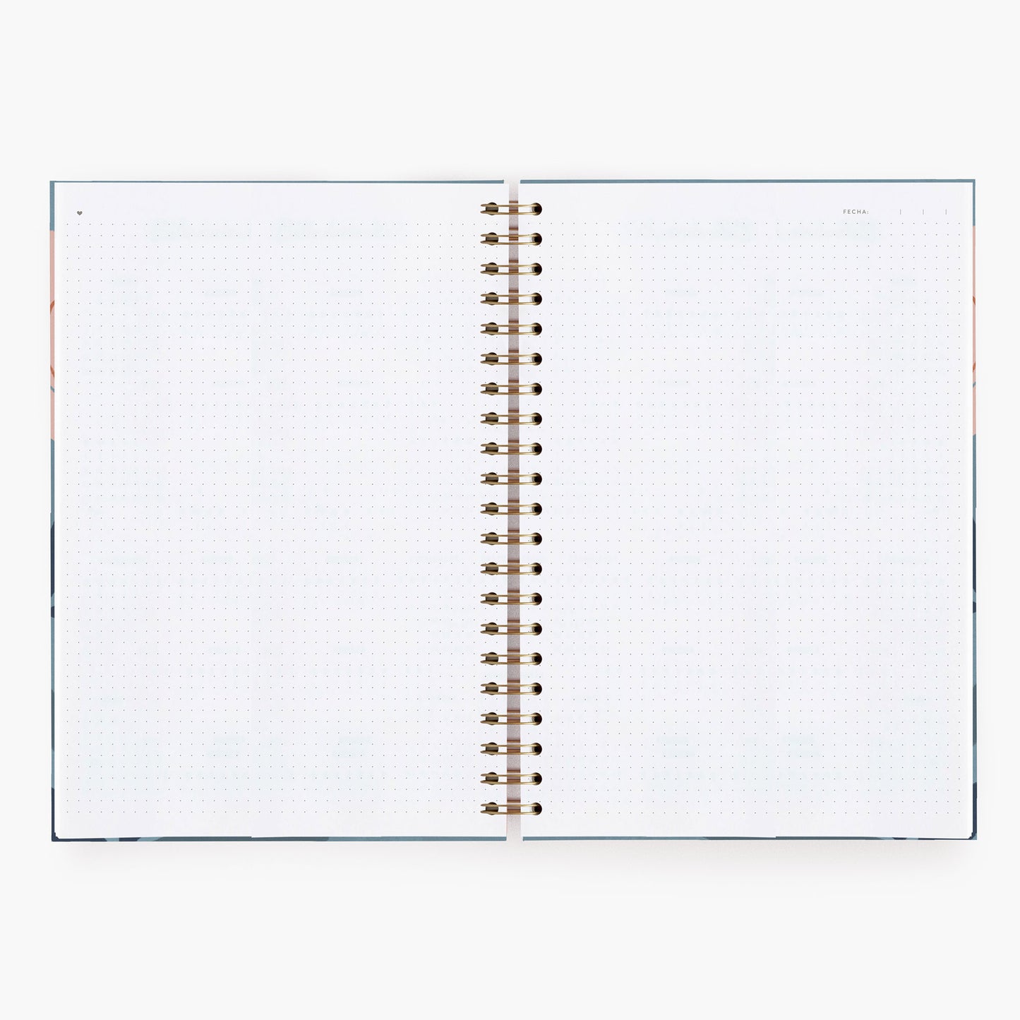 Cuaderno grande. Blue bloom.