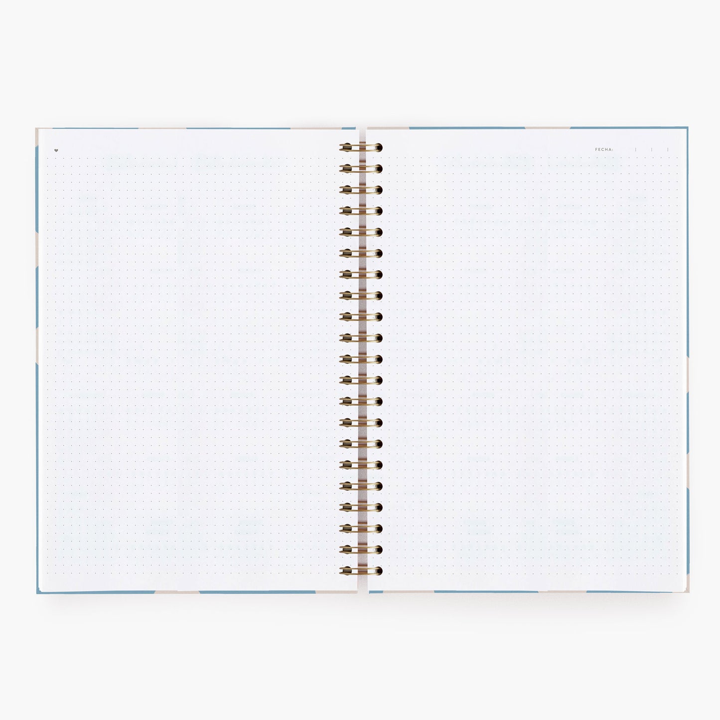 Cuaderno grande. Elegant blue.