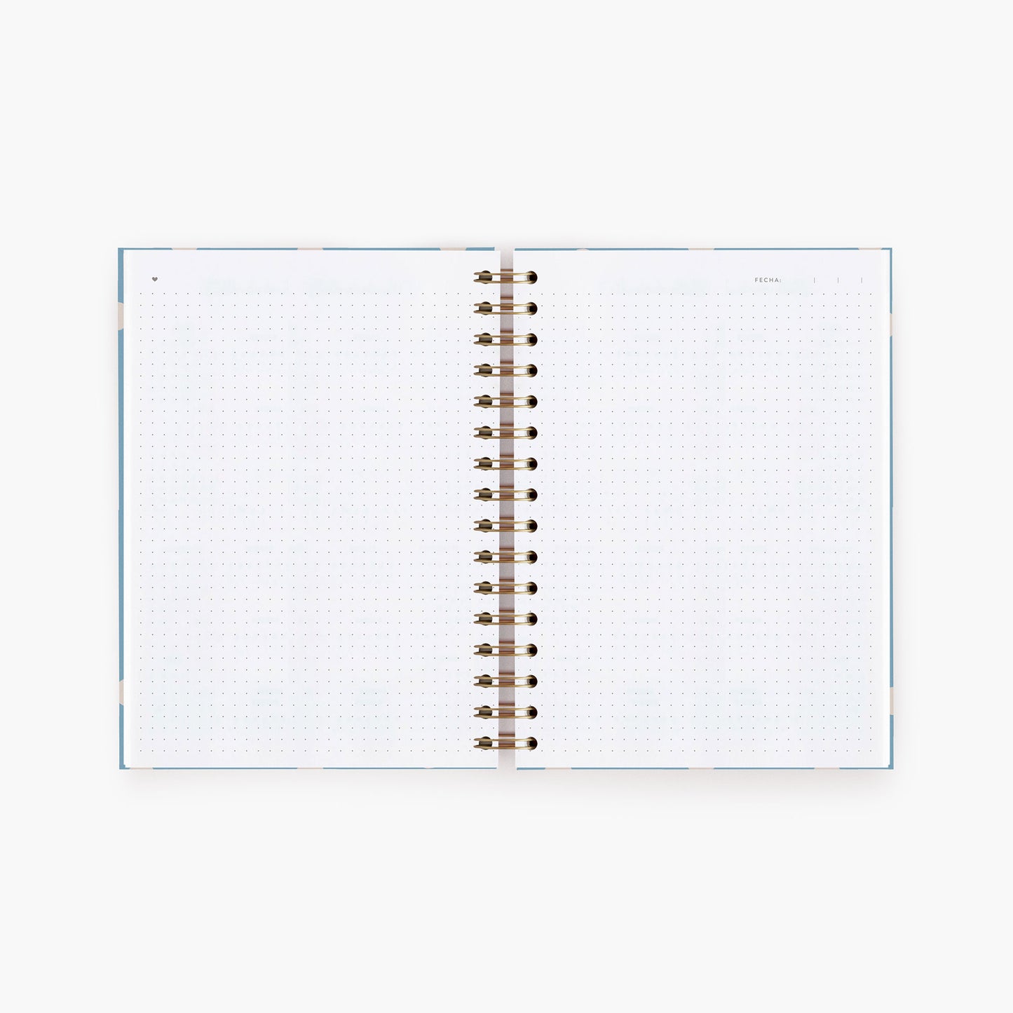Cuaderno mediano. Elegant blue.