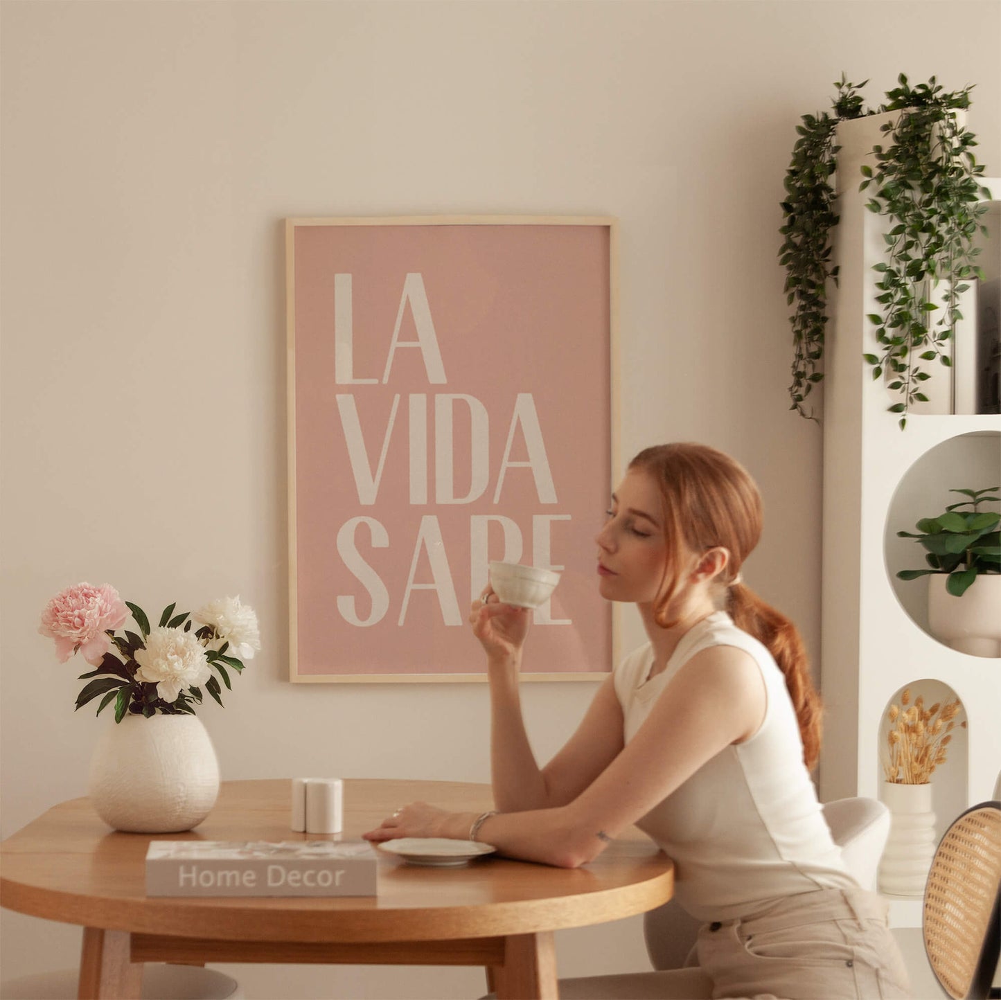 La Vida sabe. Póster.