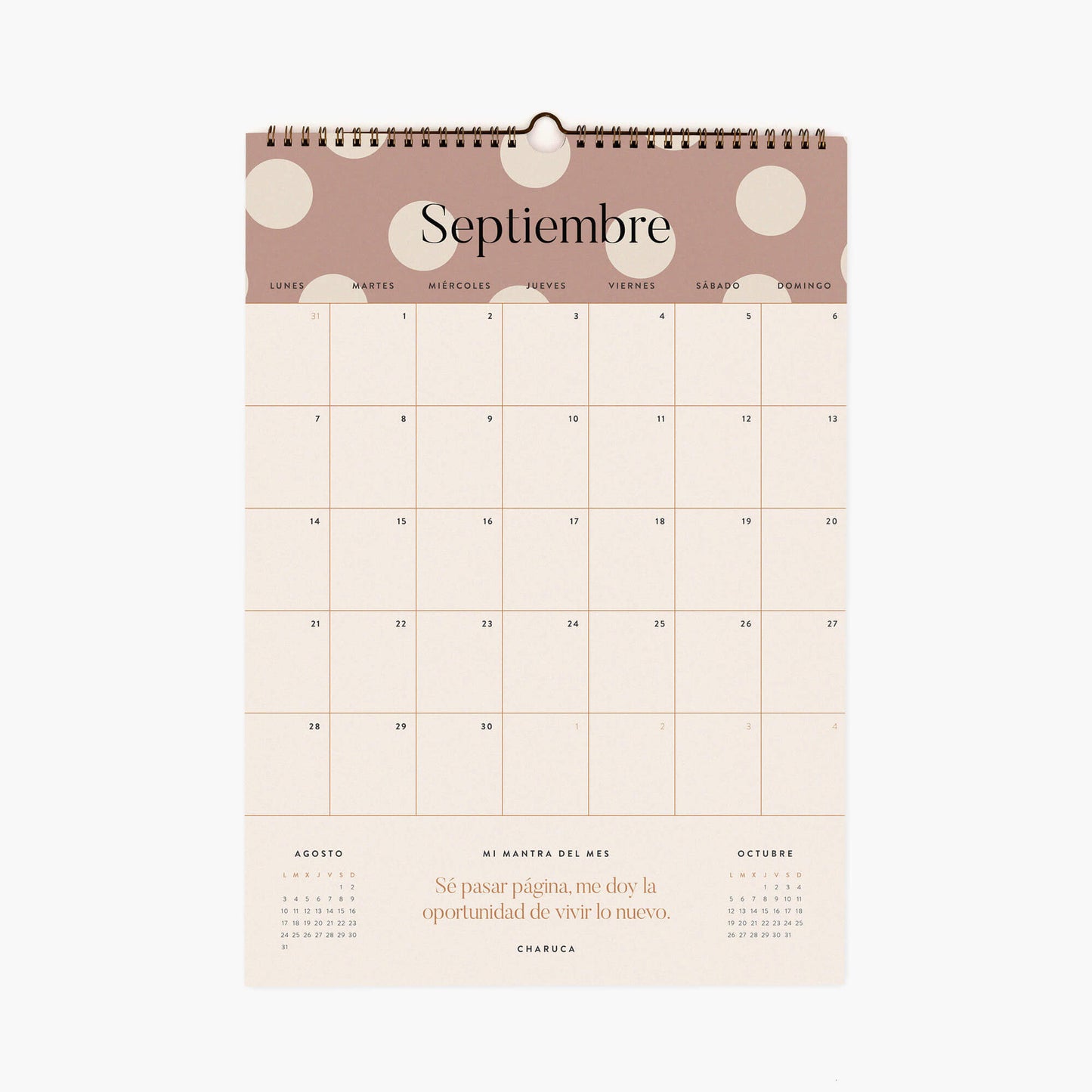 Calendario Charuca 2026. Pared.