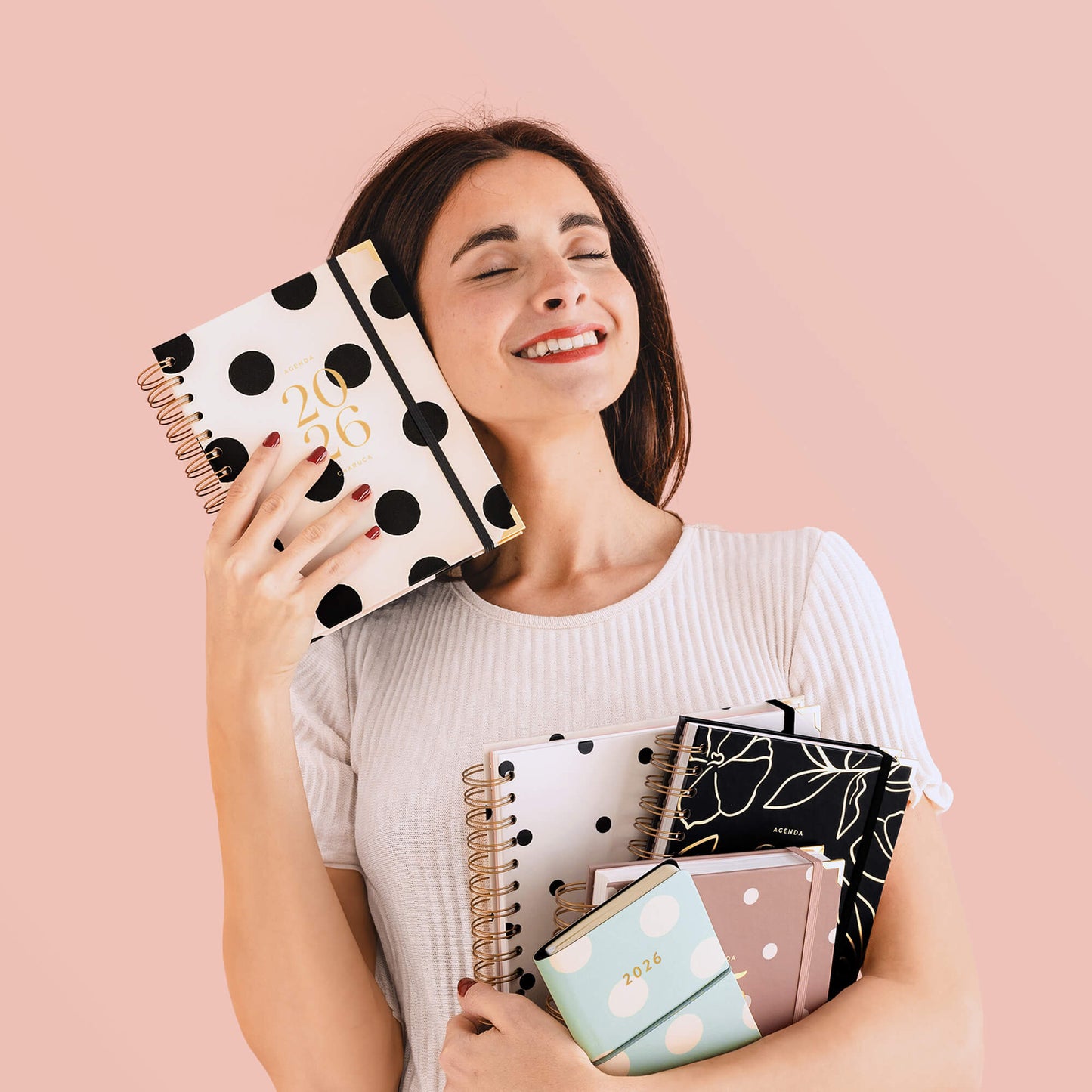 Agenda semanal 2026. Minimal. Mediana.