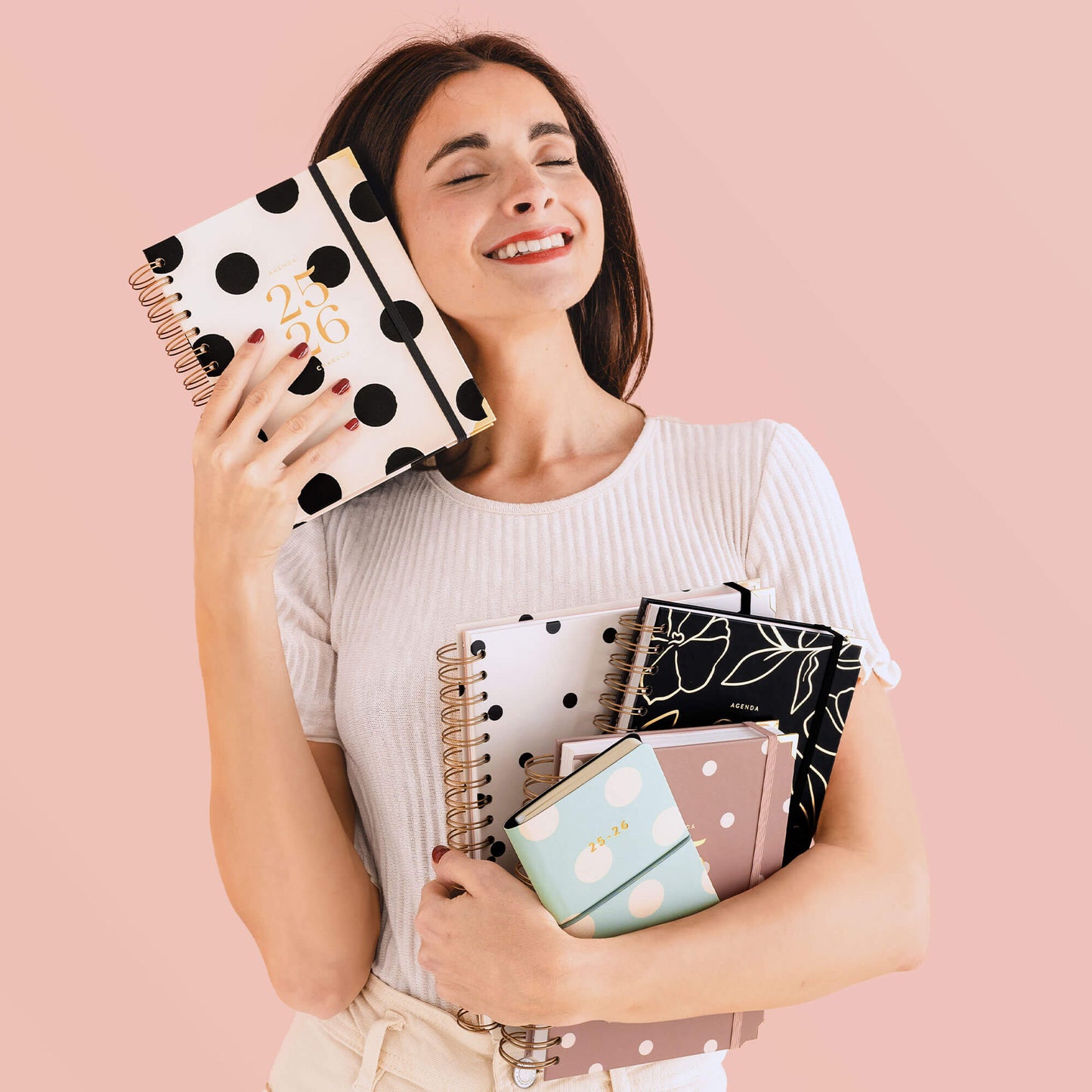 Agenda semanal 25-26. Minimal. Mediana.