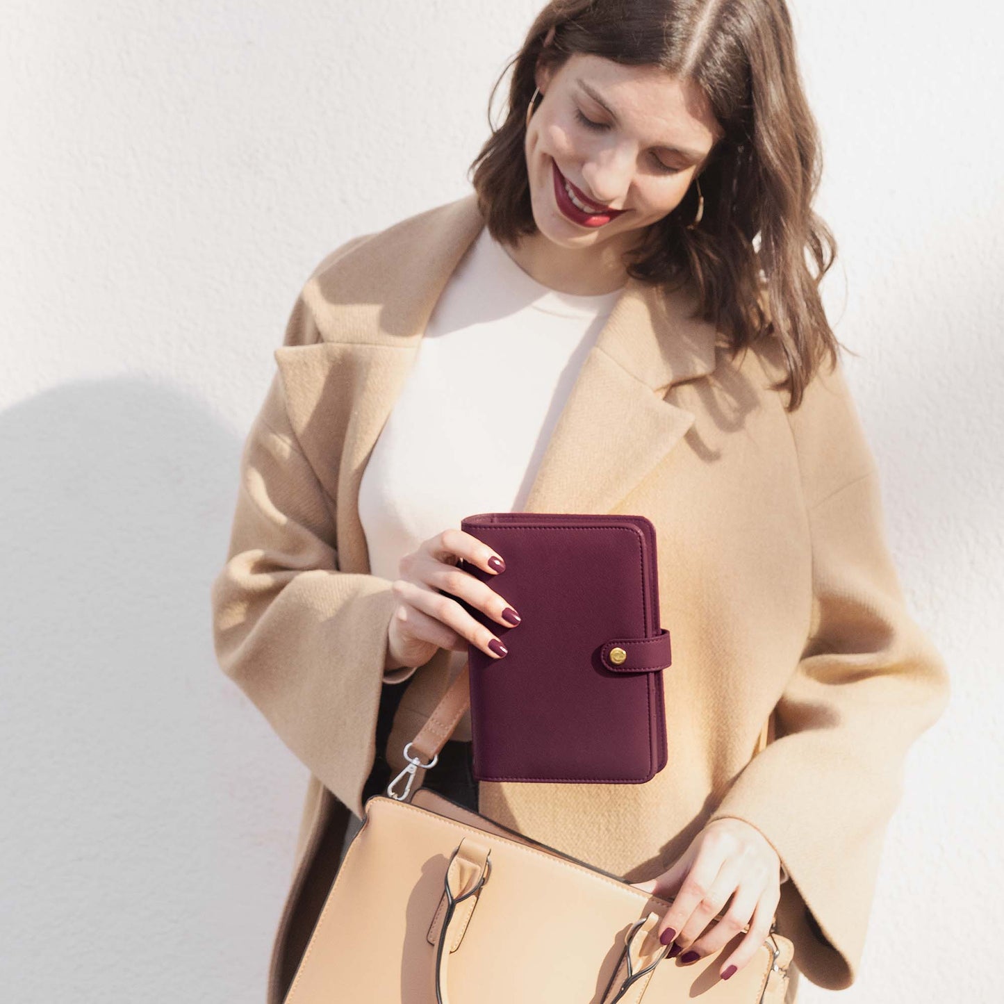 Planner personal A6. Cherry.