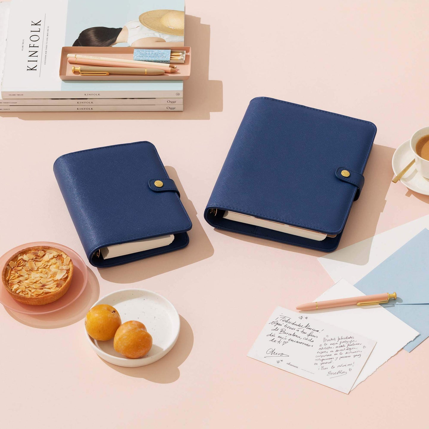 Planner personal A6. Navy.