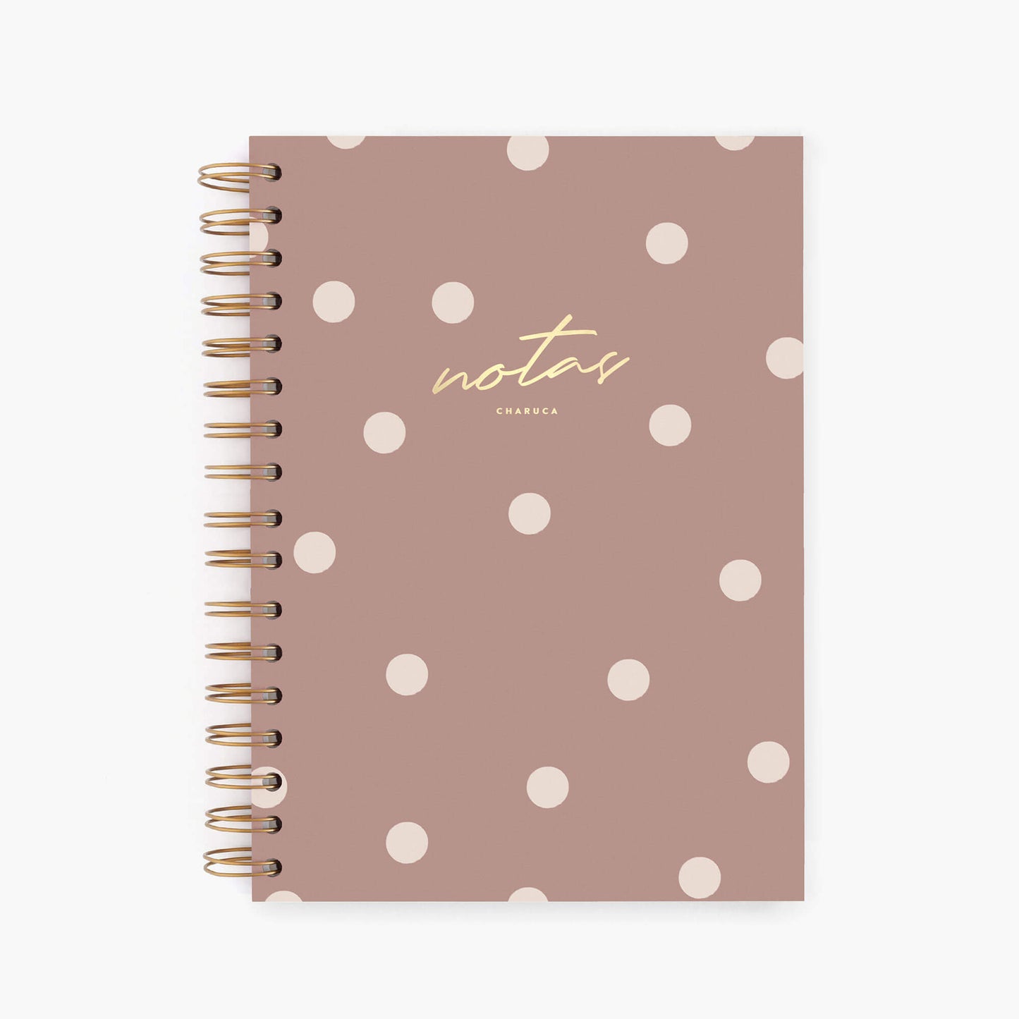 Cuaderno mediano. Mocca.