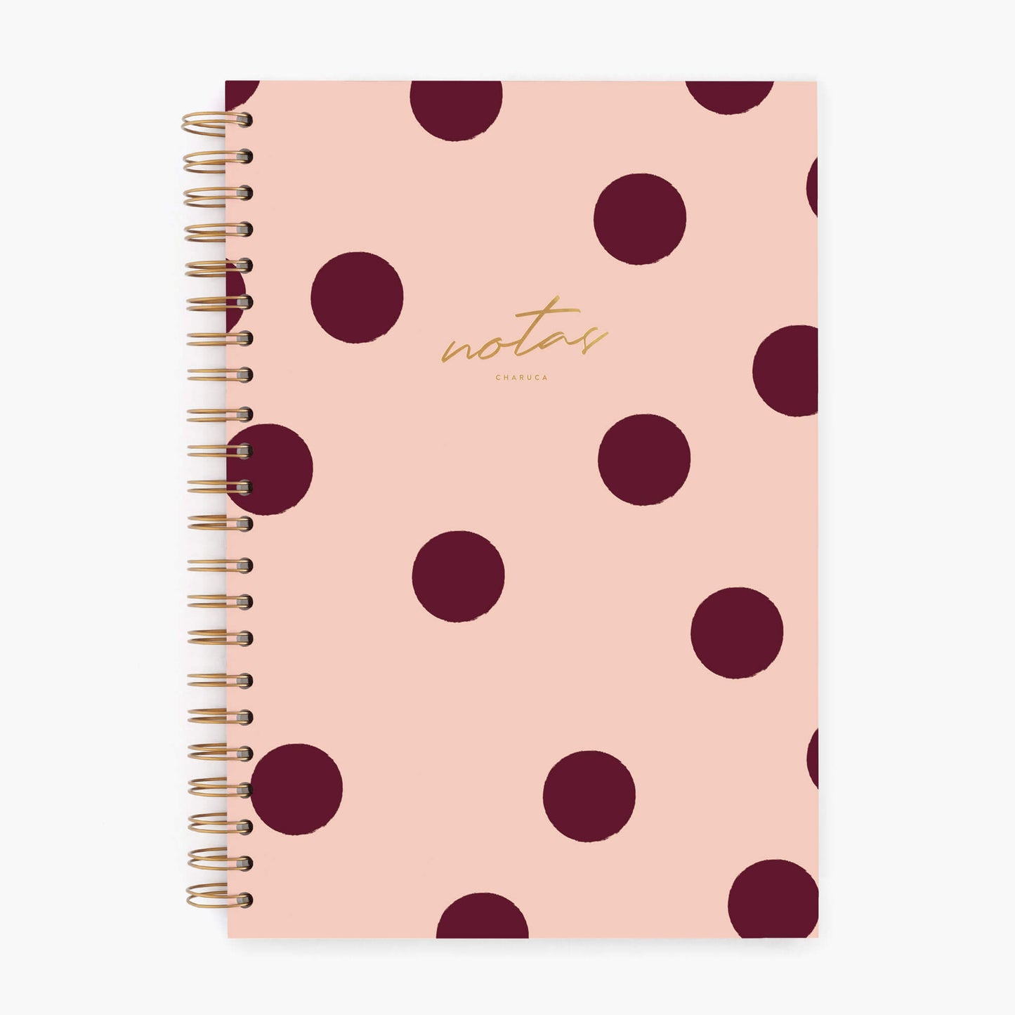 Cuaderno grande. Pink cherry.