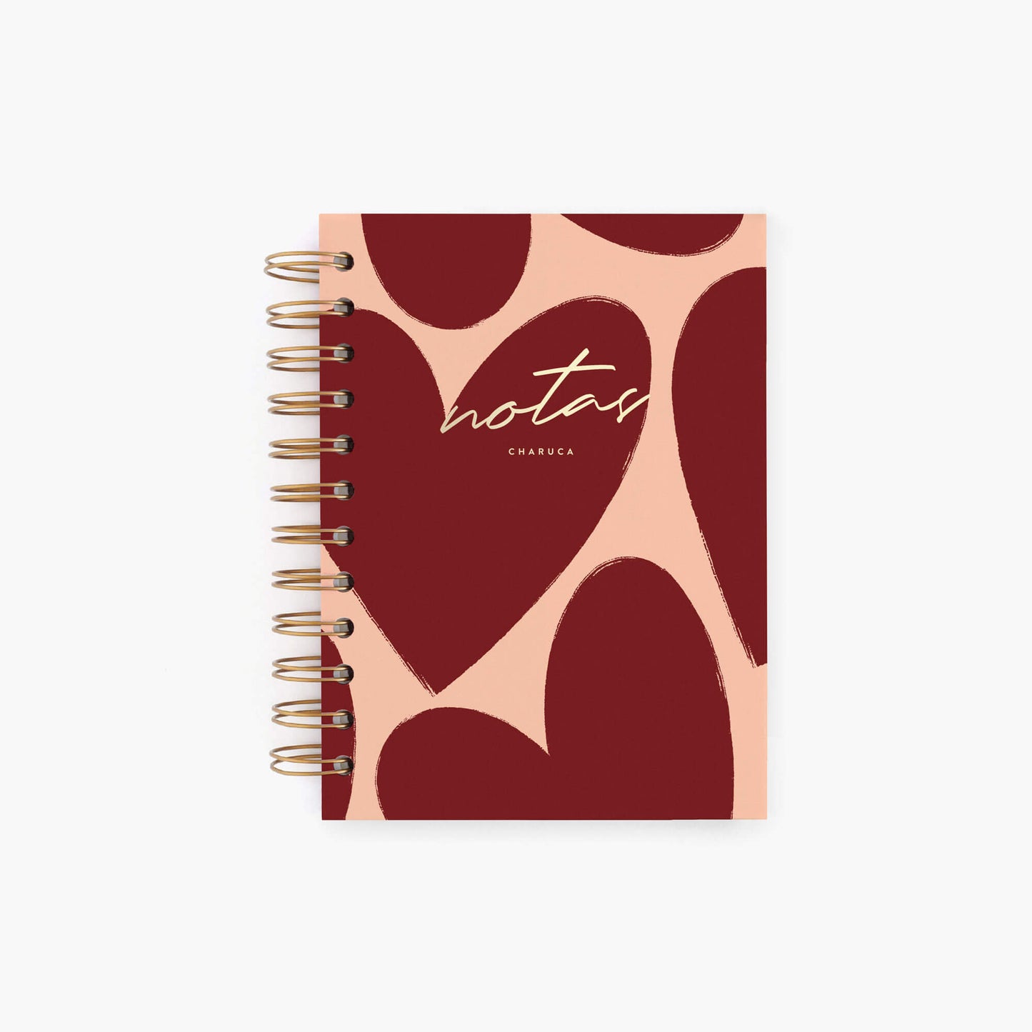 Cuaderno mini. Love in red.