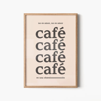 Café café café! Póster.