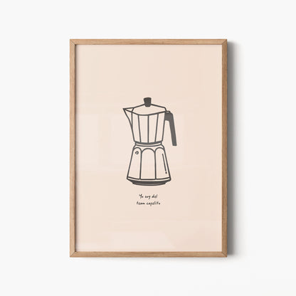 Team cafelito. Póster.