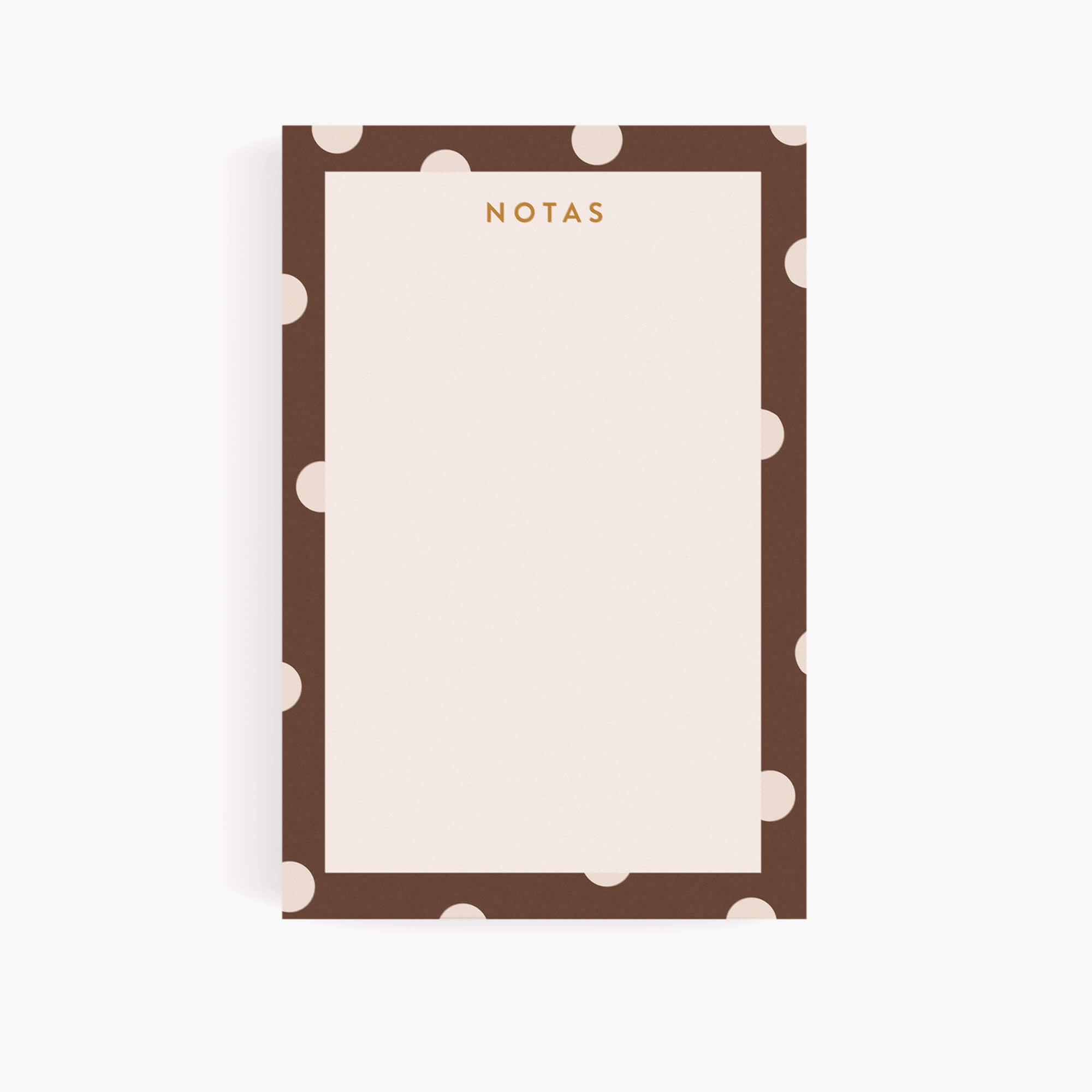 Bloc de notas. Chocolate love.