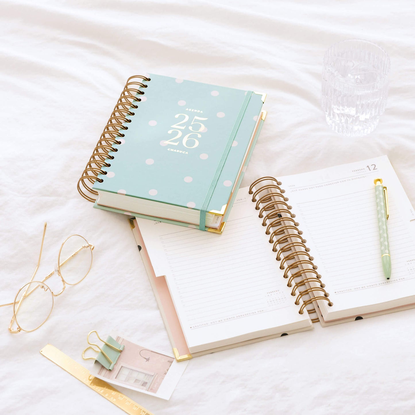Agenda diaria 25-26. Mint. Mediana.