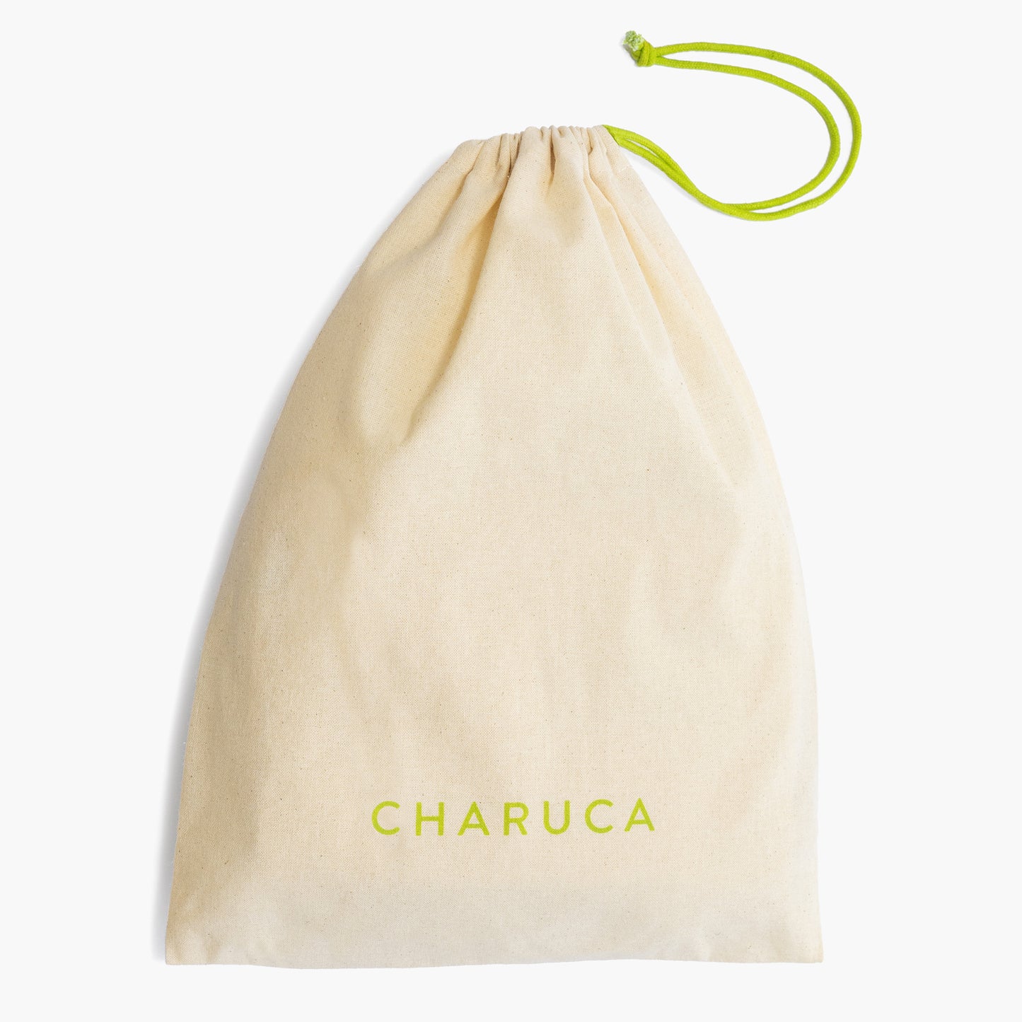 Bolsa de tela grande. Charuca Pistacho dream.