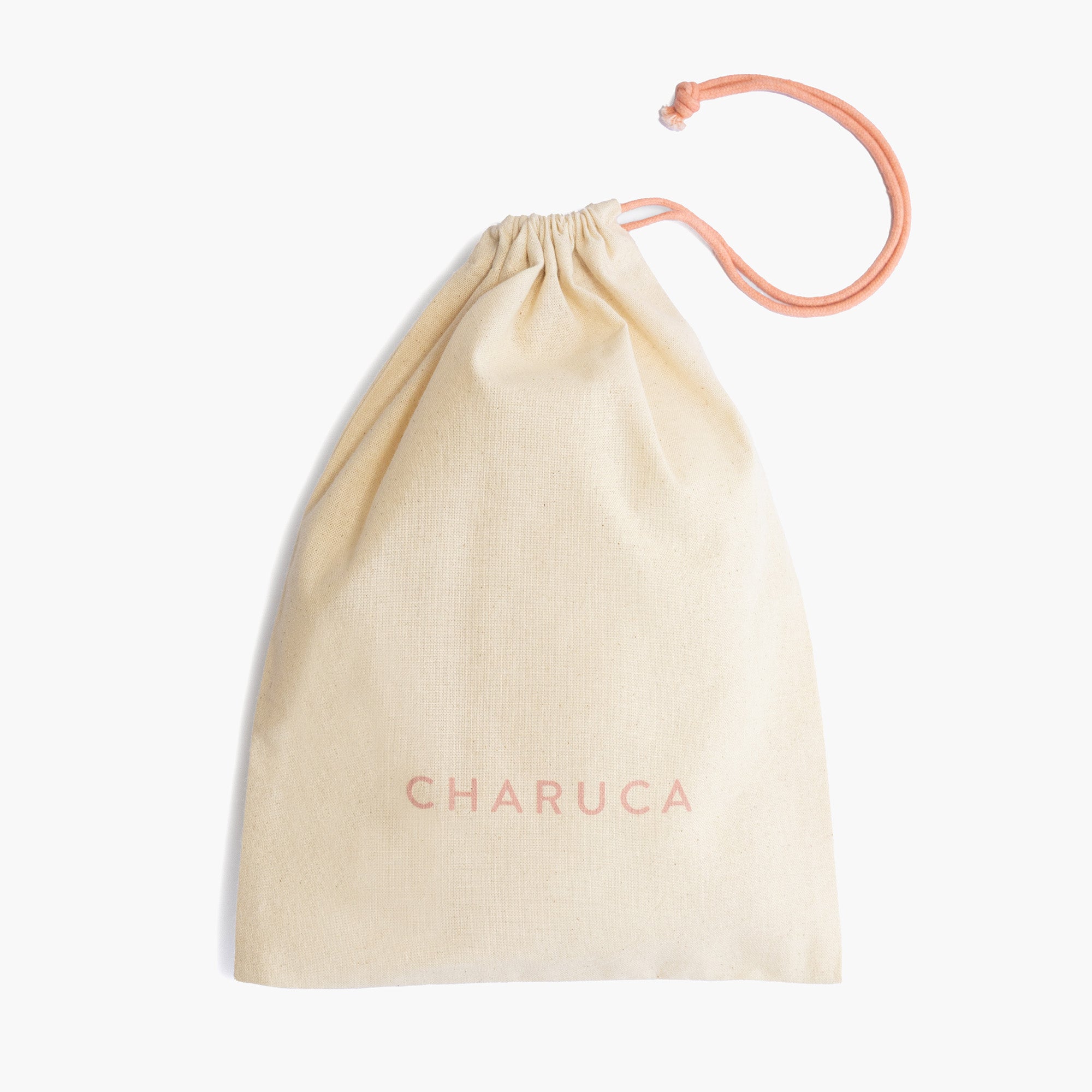 Bolsa de tela mediana. Charuca Pink.