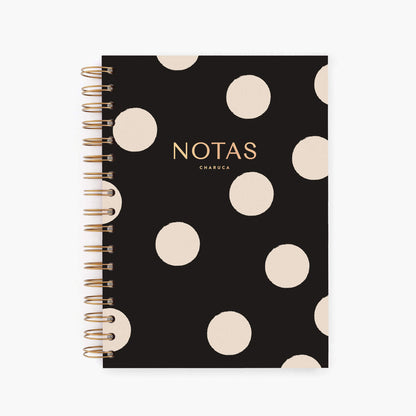 Cuaderno mediano. Black.