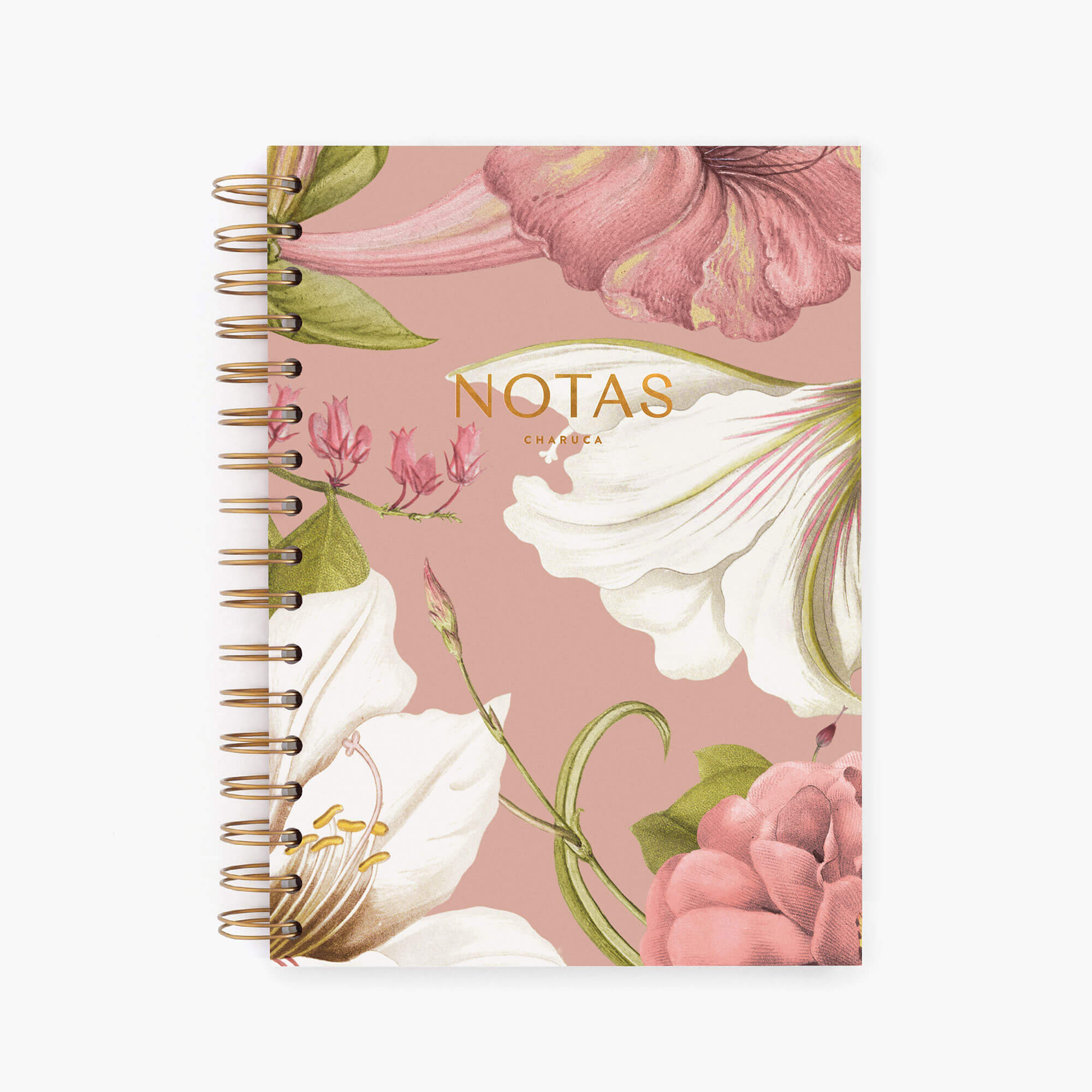 Cuaderno mediano. Edén Pink.