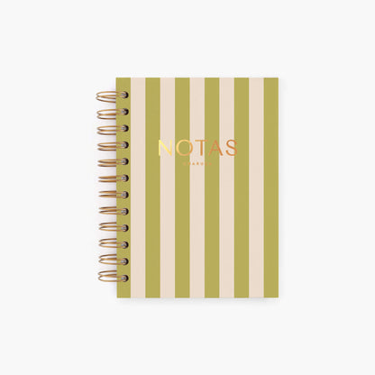 Cuaderno mini. Panamera Pistacho.