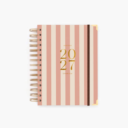 Agenda diaria 2027. Panamera Pink. Mediana