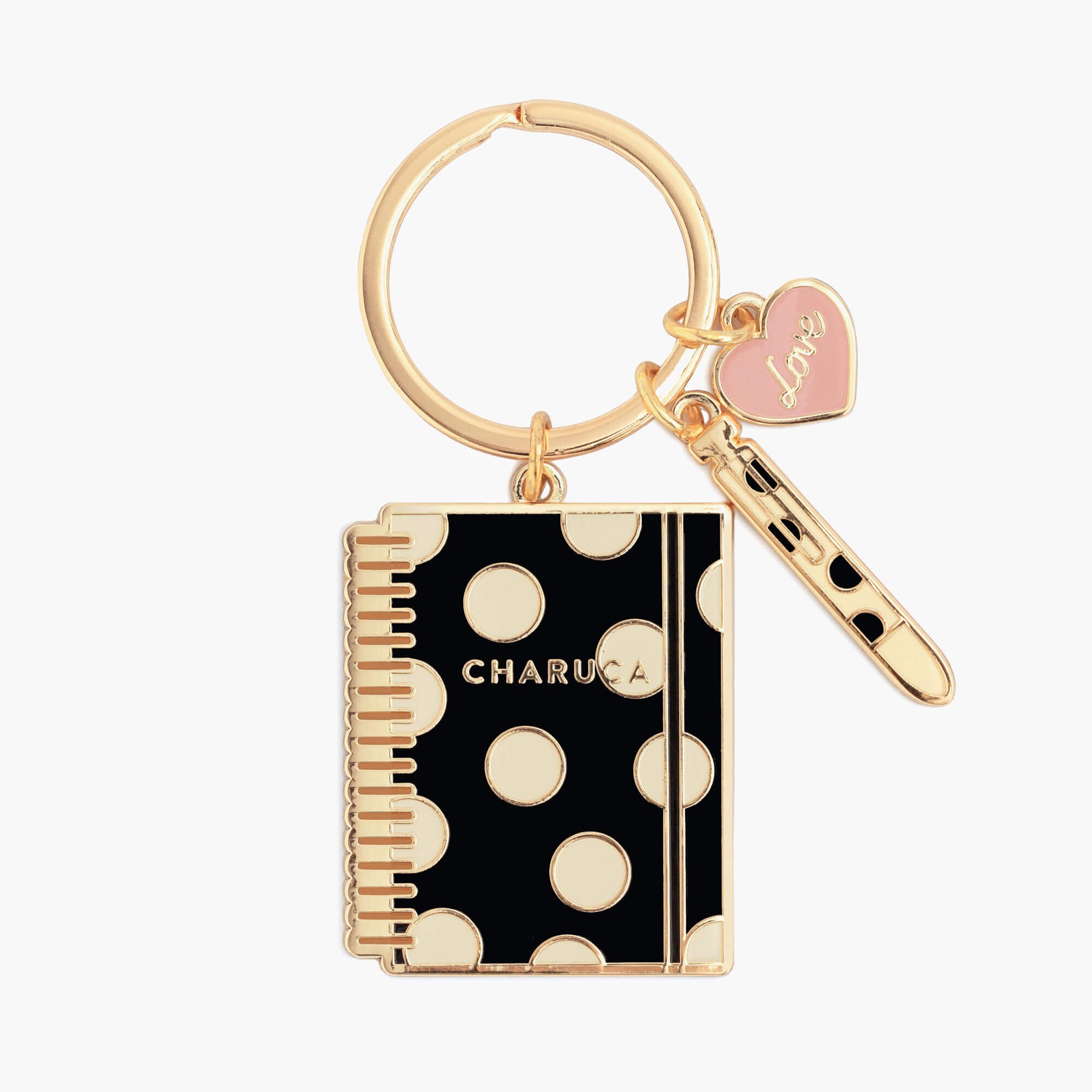 Llavero Charuca. Agenda black.
