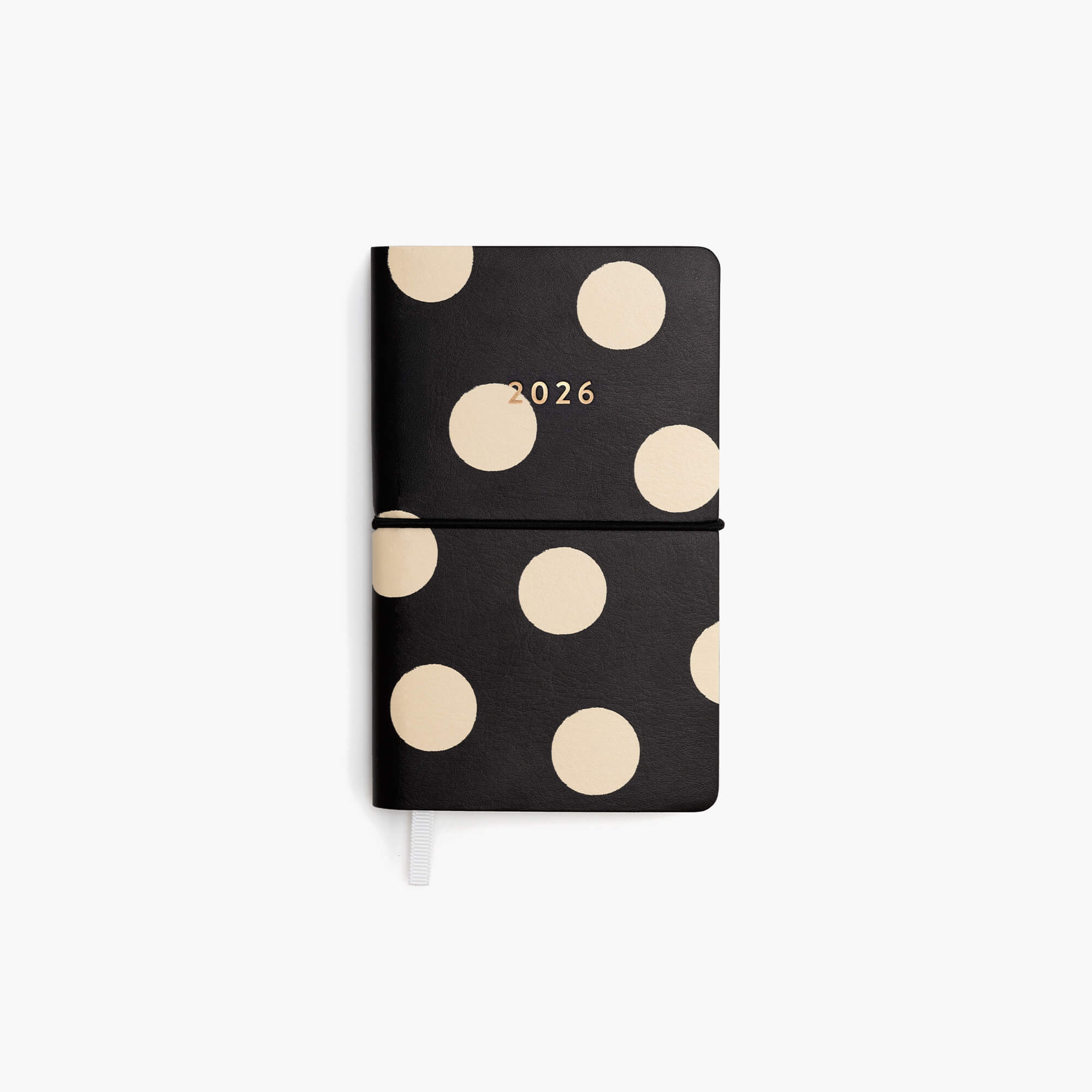 Agenda semanal 2026. Black. Mini.