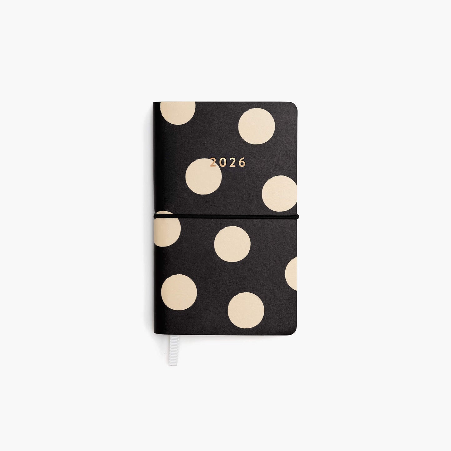 Agenda semanal 2026. Black. Mini.