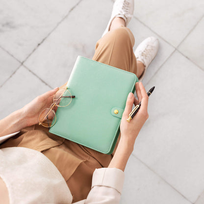 Planner personal A5. Mint.
