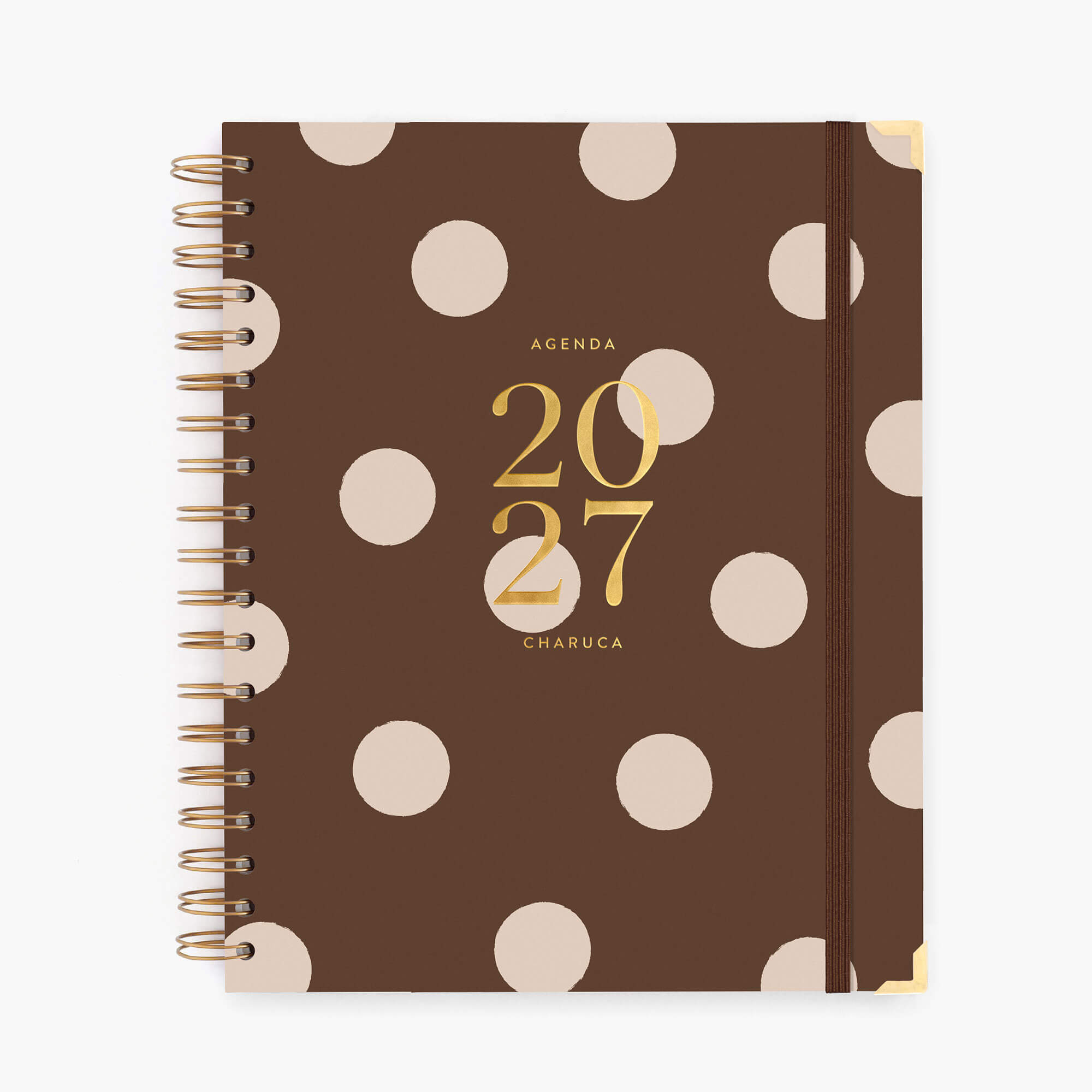 Agenda semanal 2027. Chocolate love. Grande