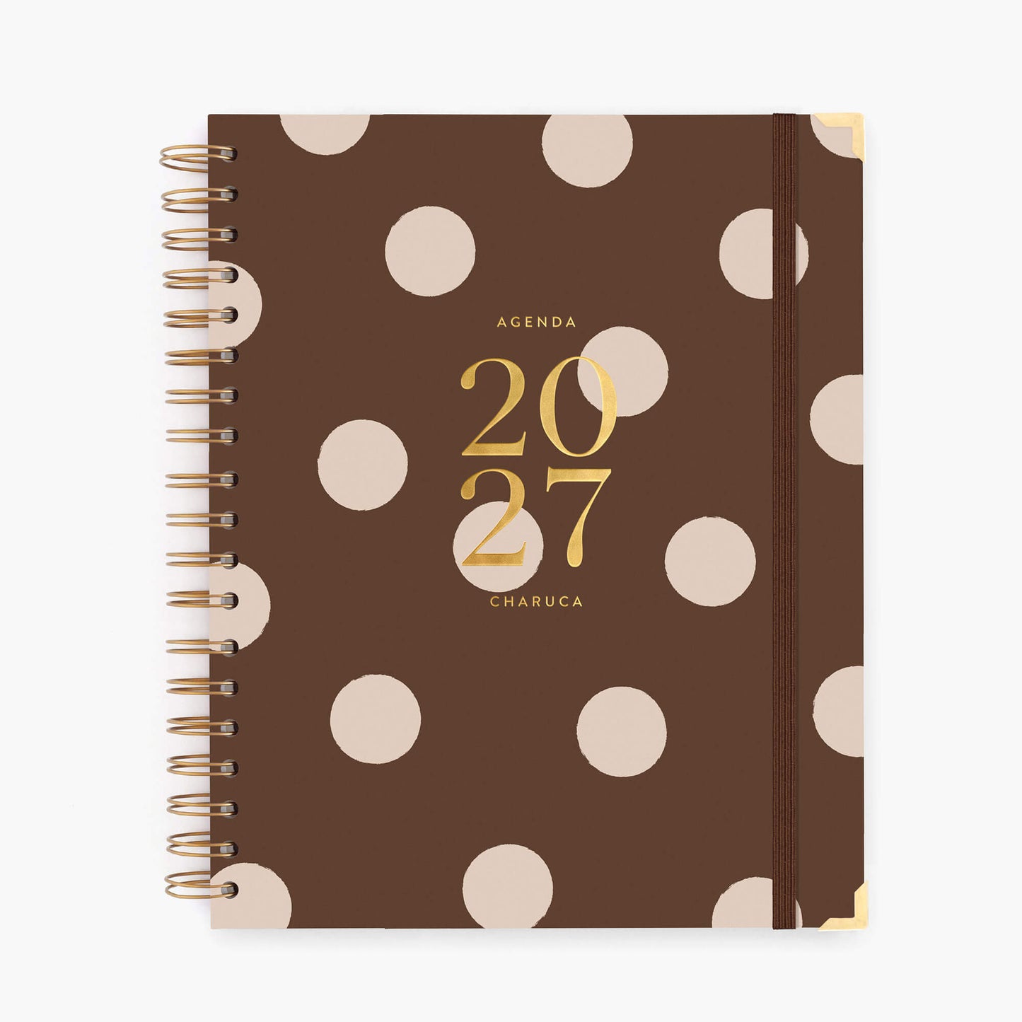 Agenda semanal 2027. Chocolate love. Grande