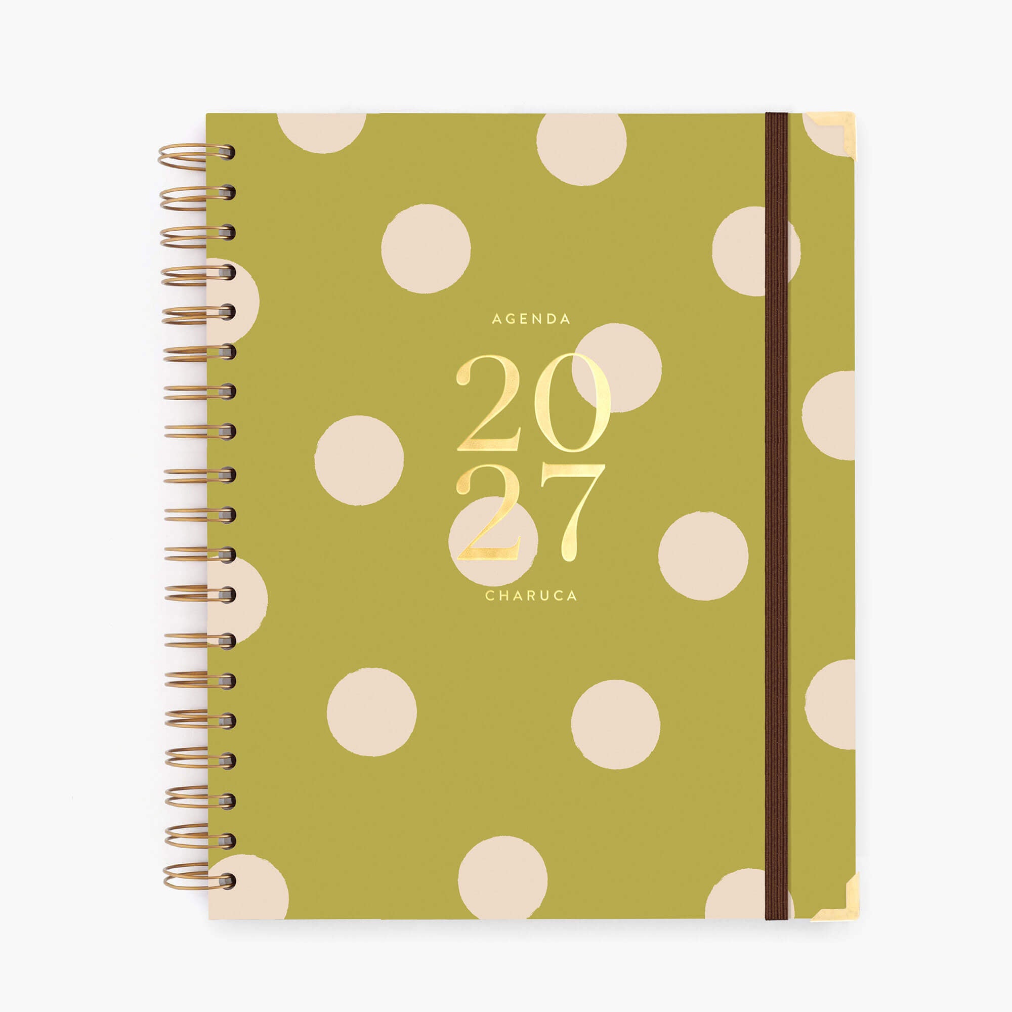 Agenda semanal 2027. Pistacho dream. Grande