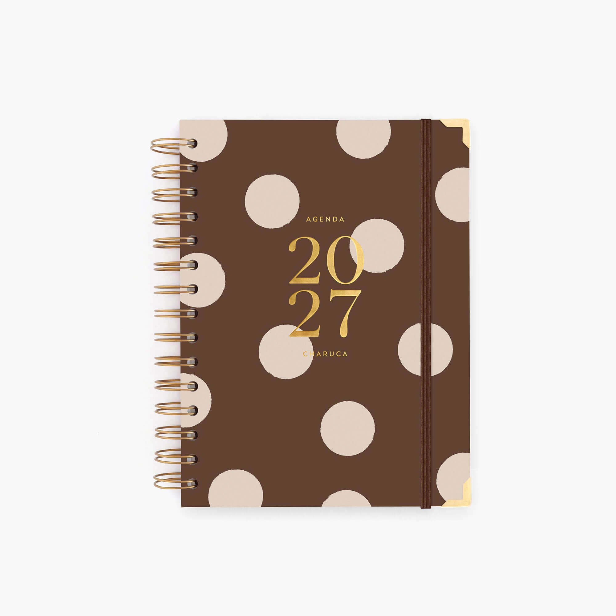 Agenda semanal 2027. Chocolate love. Mediana