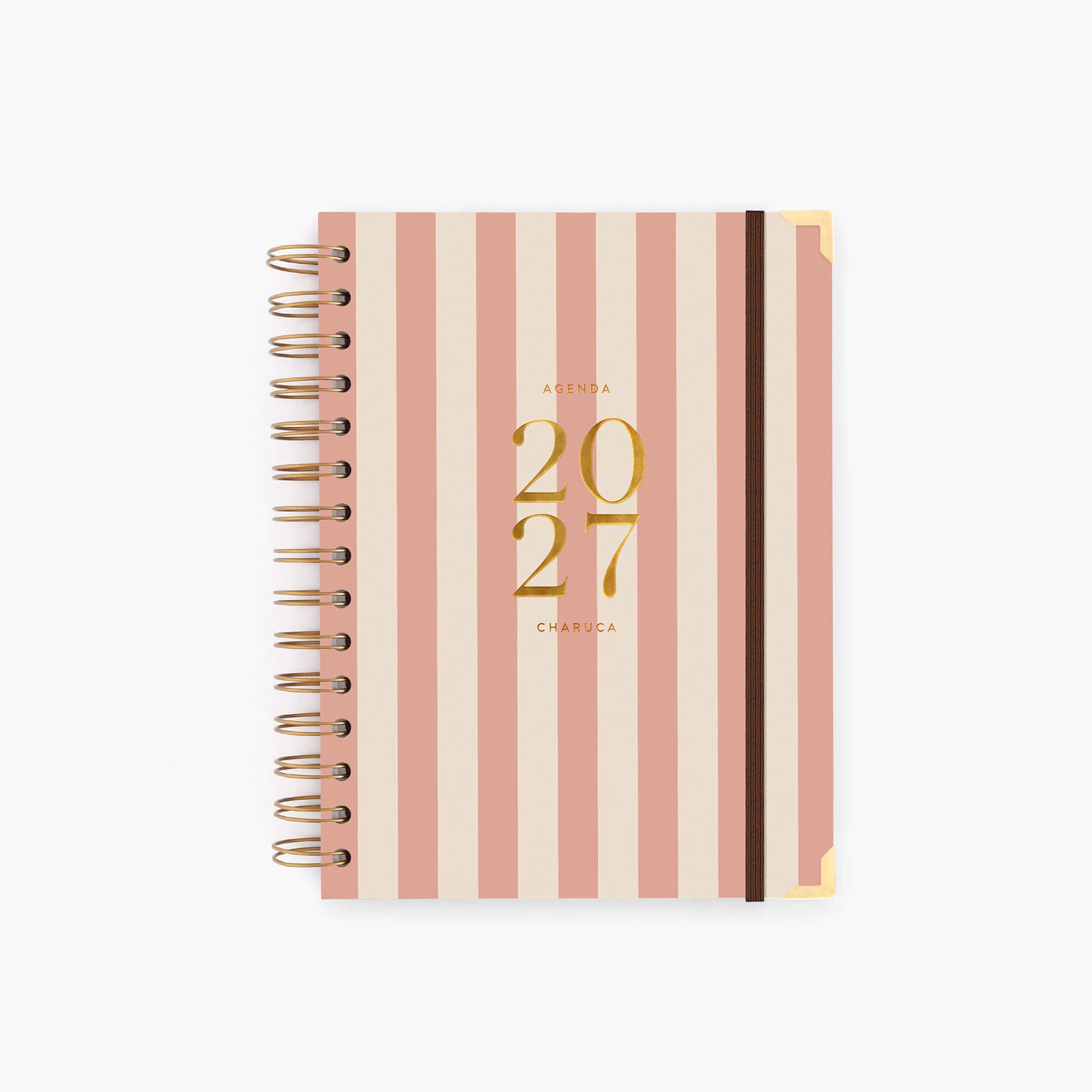 Agenda semanal 2027. Panamera Pink. Mediana