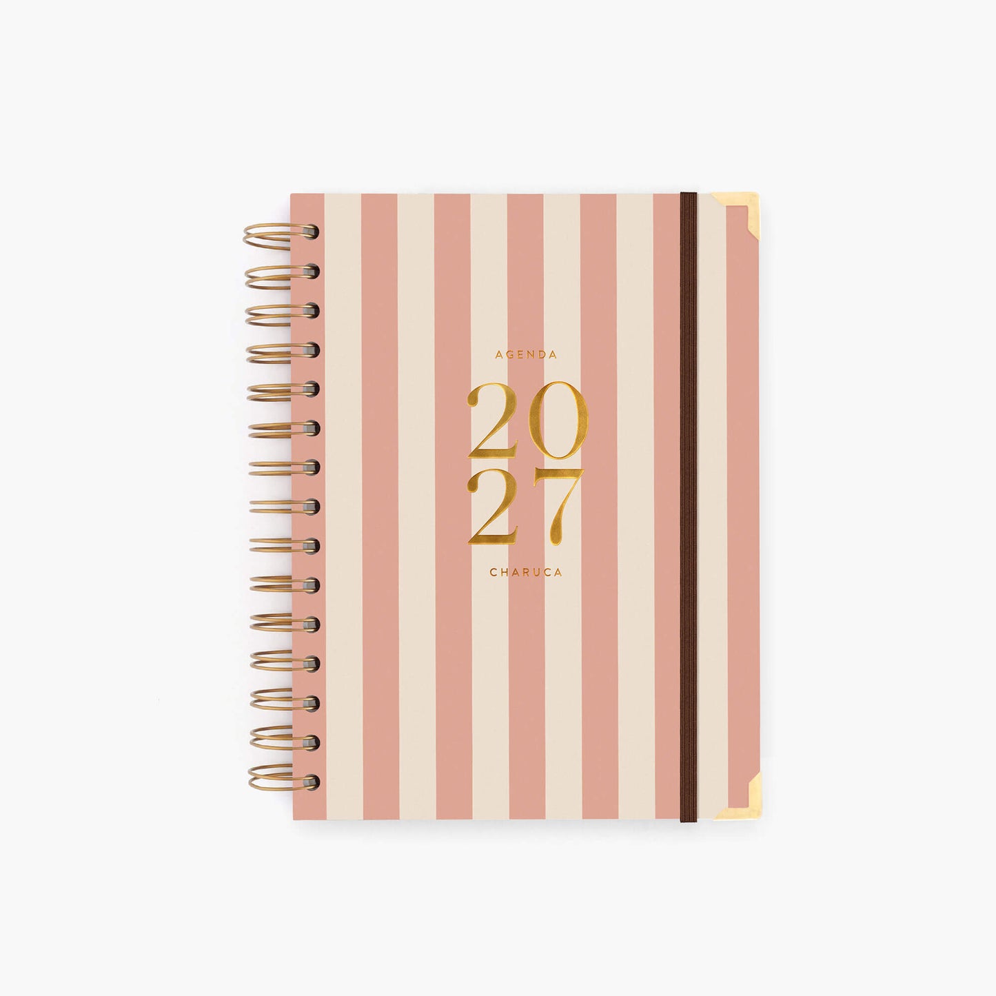 Agenda semanal 2027. Panamera Pink. Mediana
