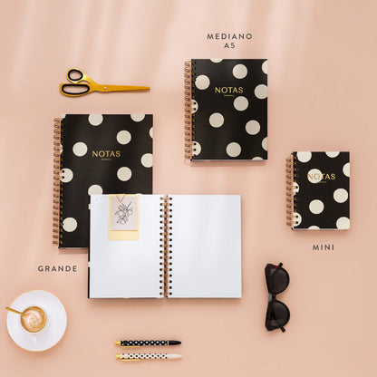 Cuaderno mini. Black.