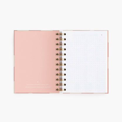 Cuaderno mini. Dusty pink.