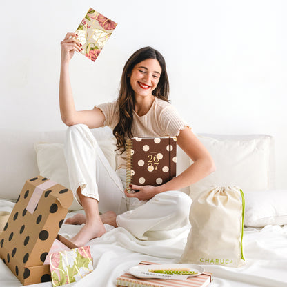 Agenda diaria 26-27. Chocolate love. Grande.
