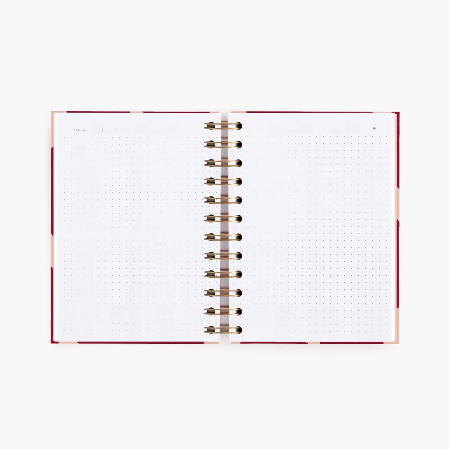 Cuaderno mini. Love in red.