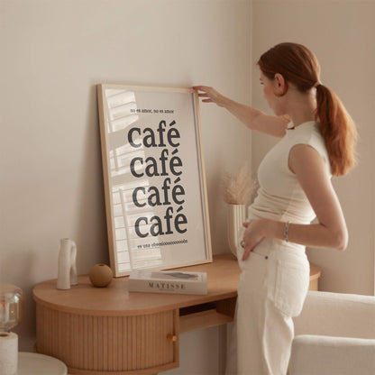 Café café café! Póster.