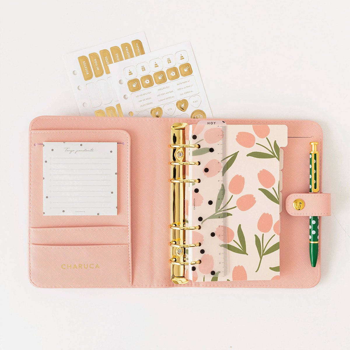 Planner personal A6. Pink