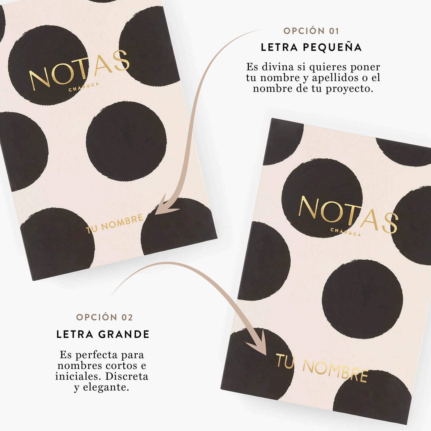 Bloc de notas deluxe. Minimal.