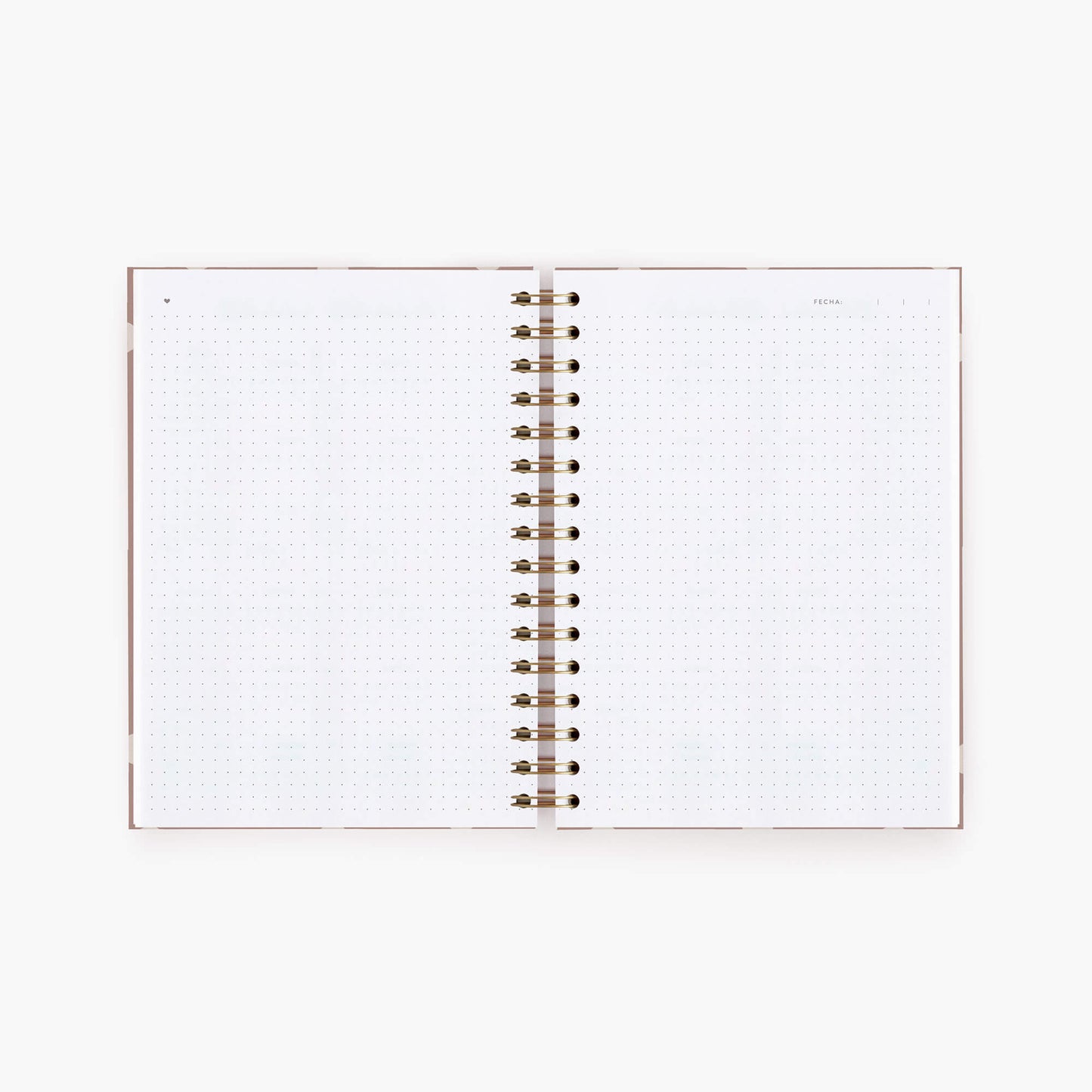 Cuaderno mediano. Mocca.